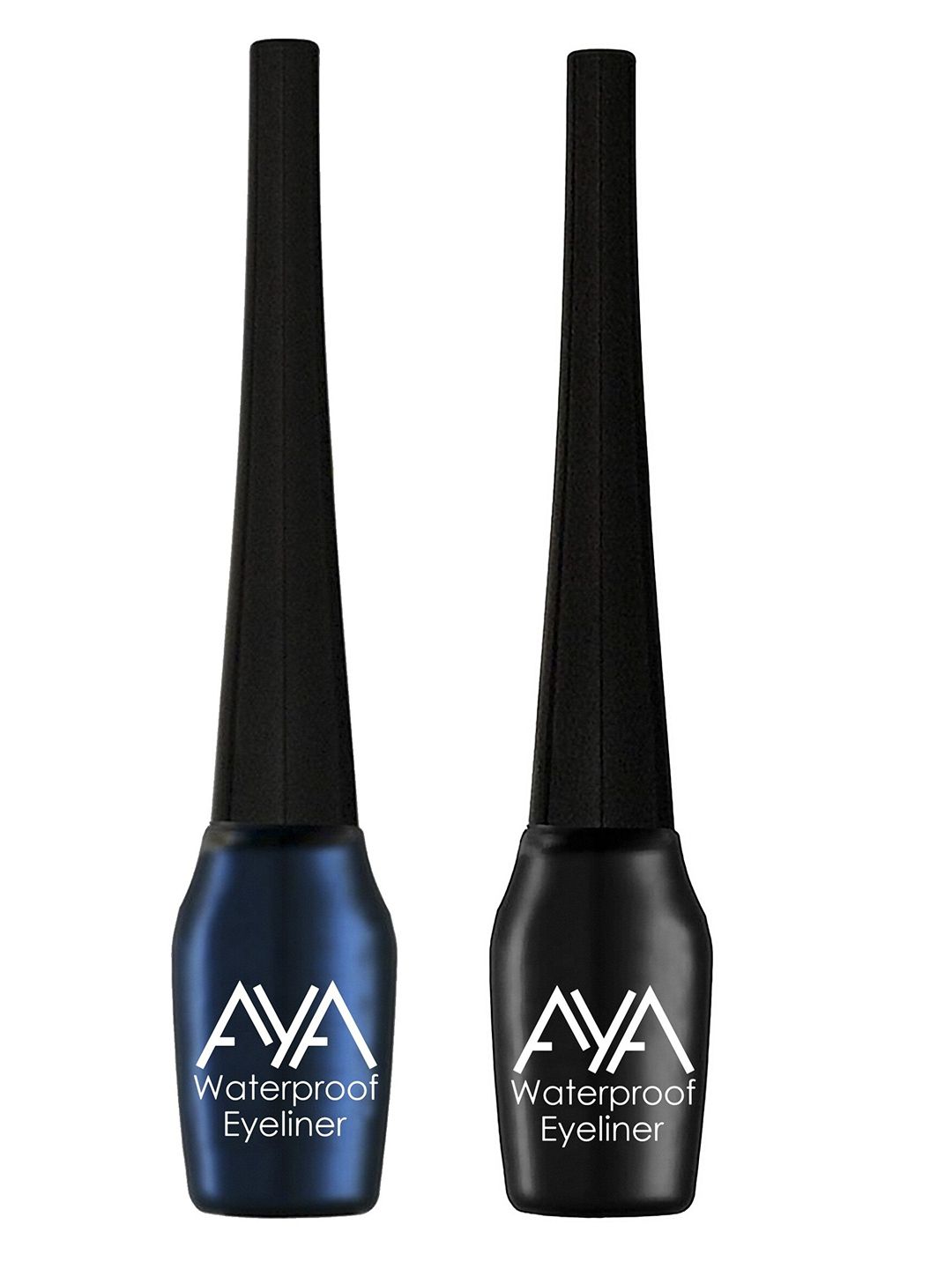 AYA Set of 2 Waterproof Liquid Eyeliner - Black and Blue Price in India