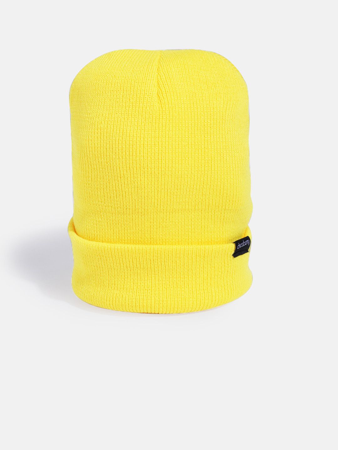 DressBerry Women Yellow Solid Beanie Price in India