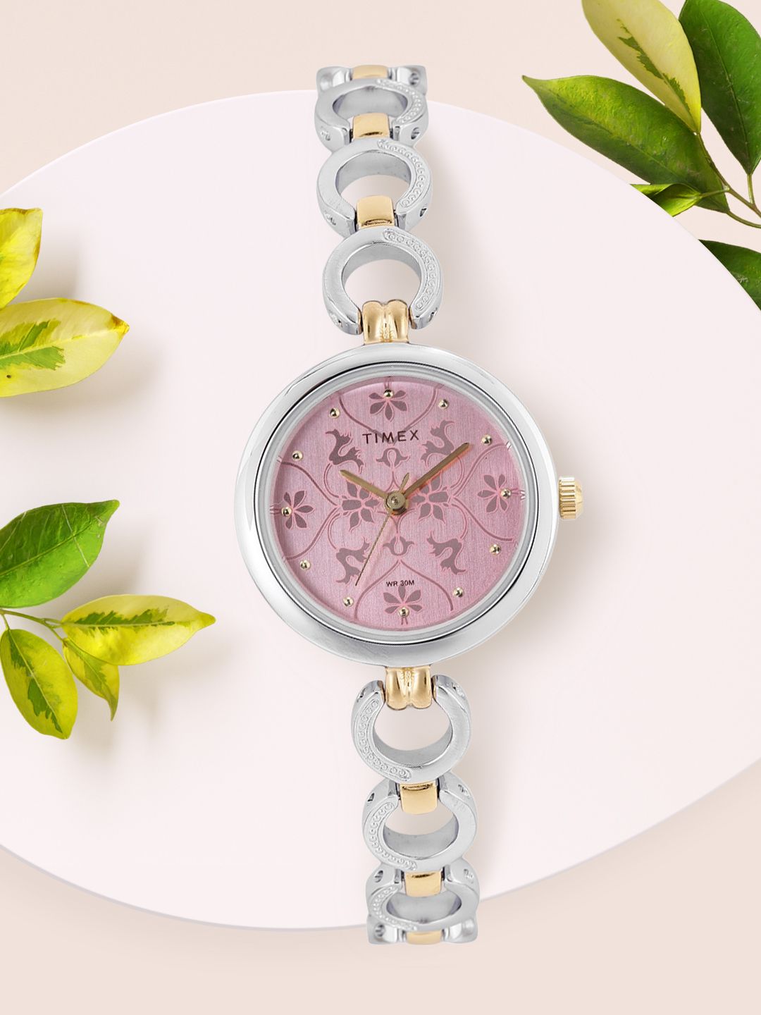 Timex Women Pink Analogue Watch - TWEL11416 Price in India