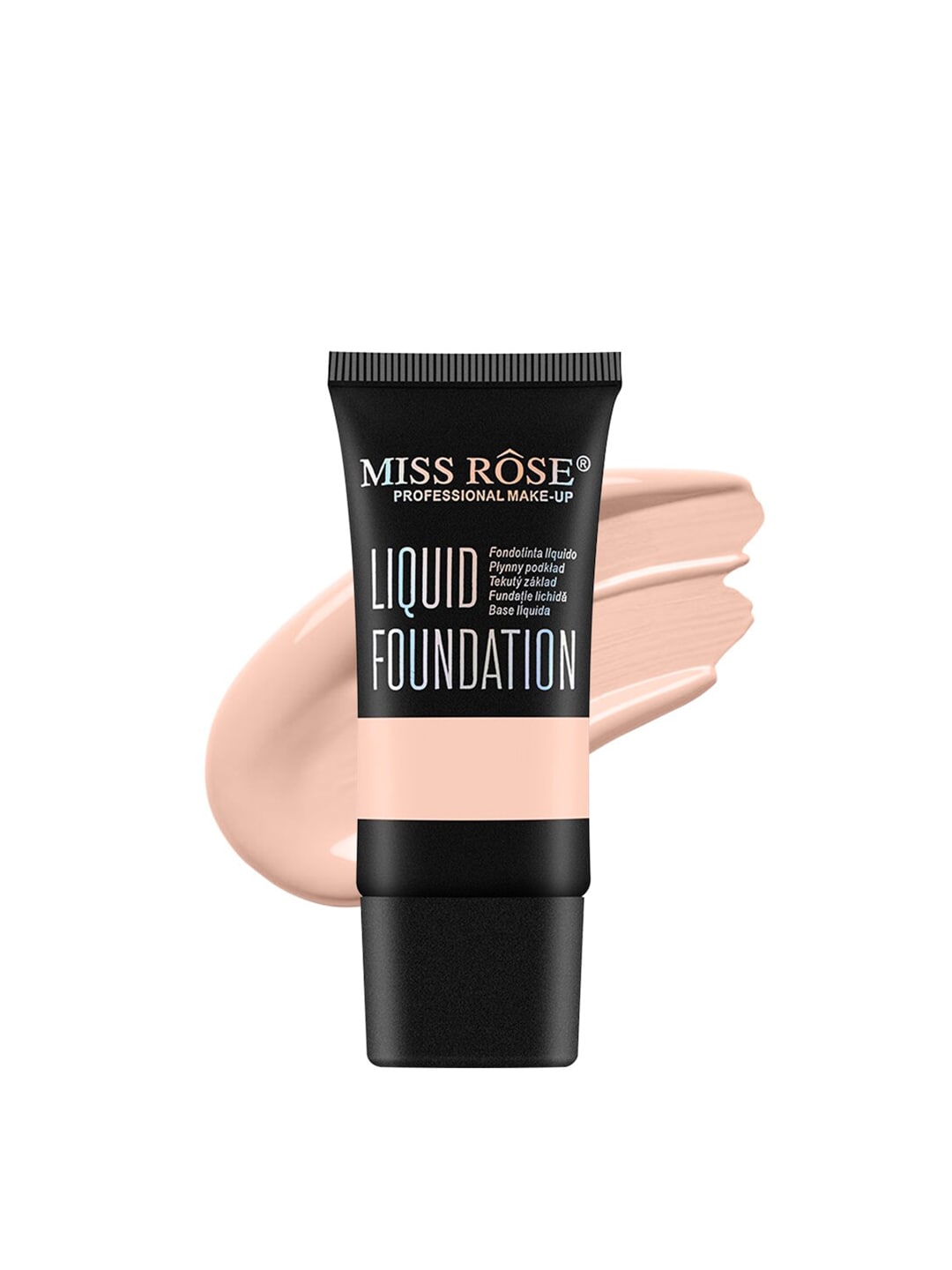 MISS ROSE Matte Finish Liquid Foundation - Beige 03 Price in India
