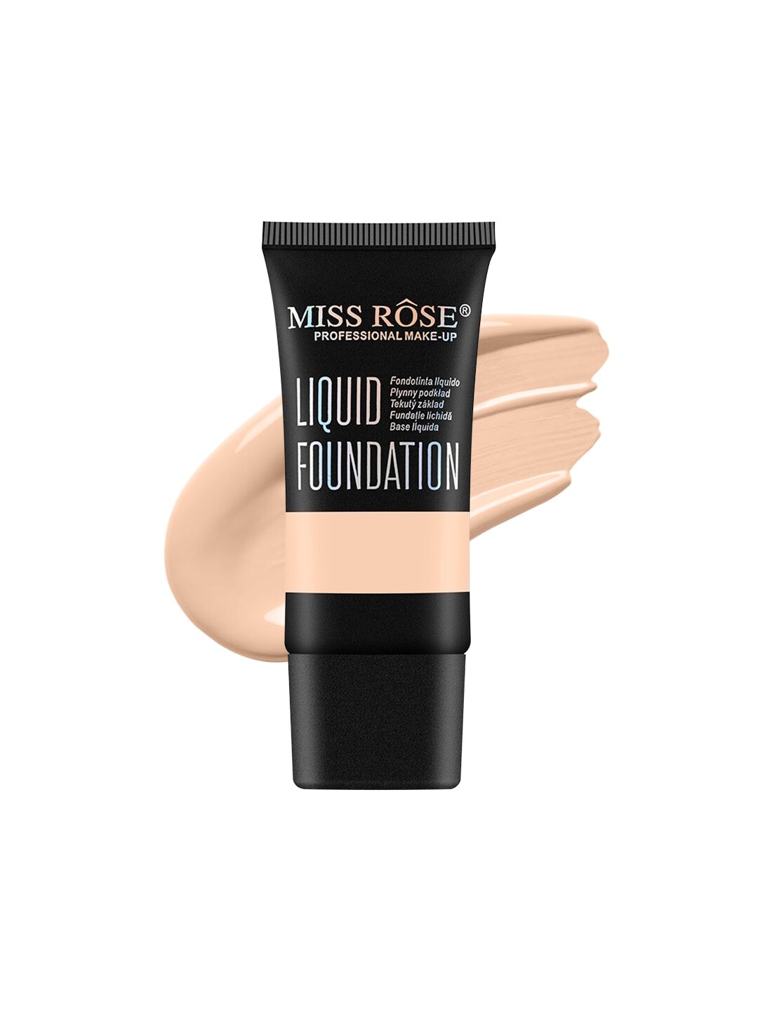 MISS ROSE Matte Finish Liquid Foundation - Beige 05 Price in India