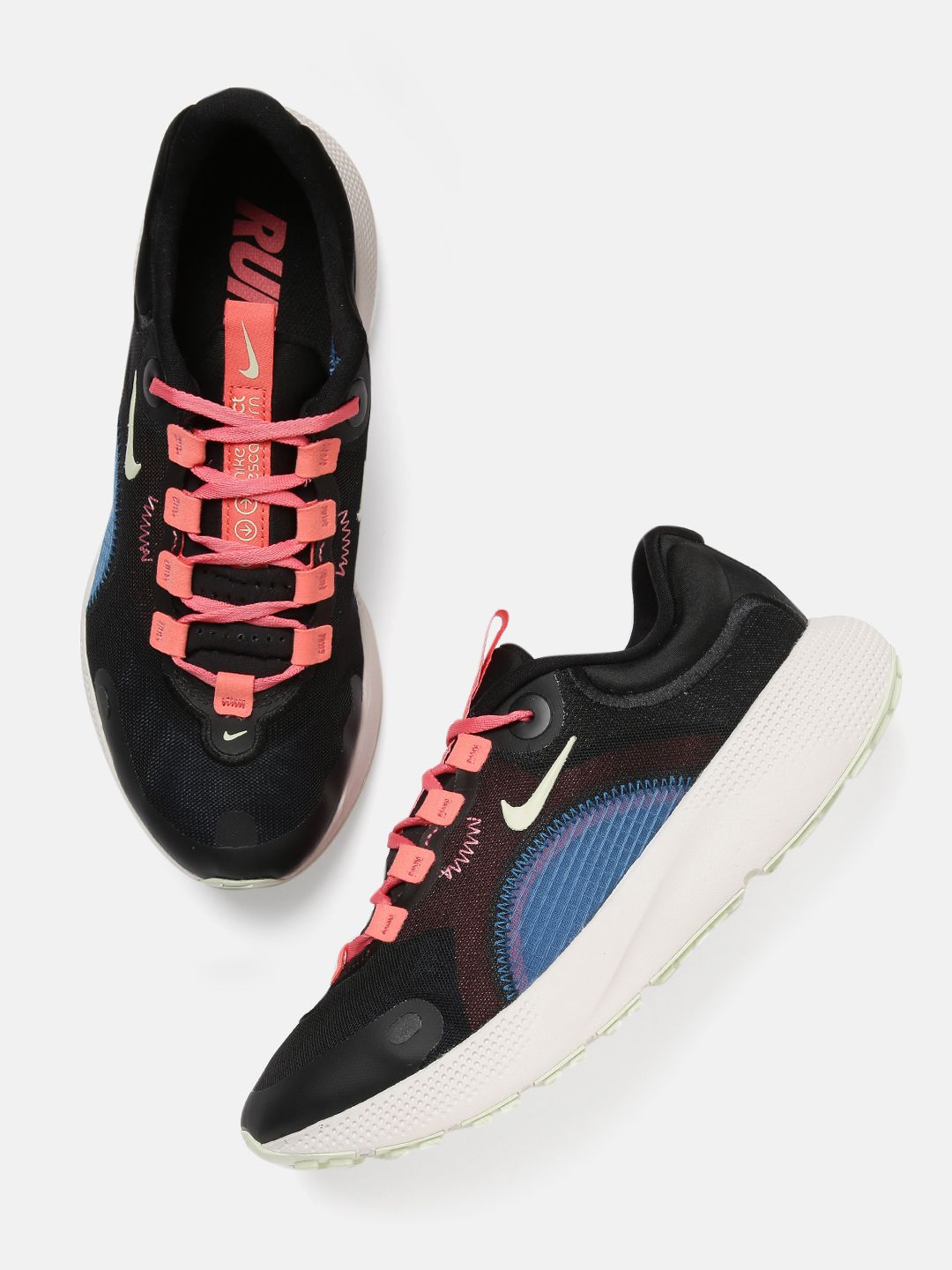 Nike Women Black REACT ESCAPE Running Shoes Price in India