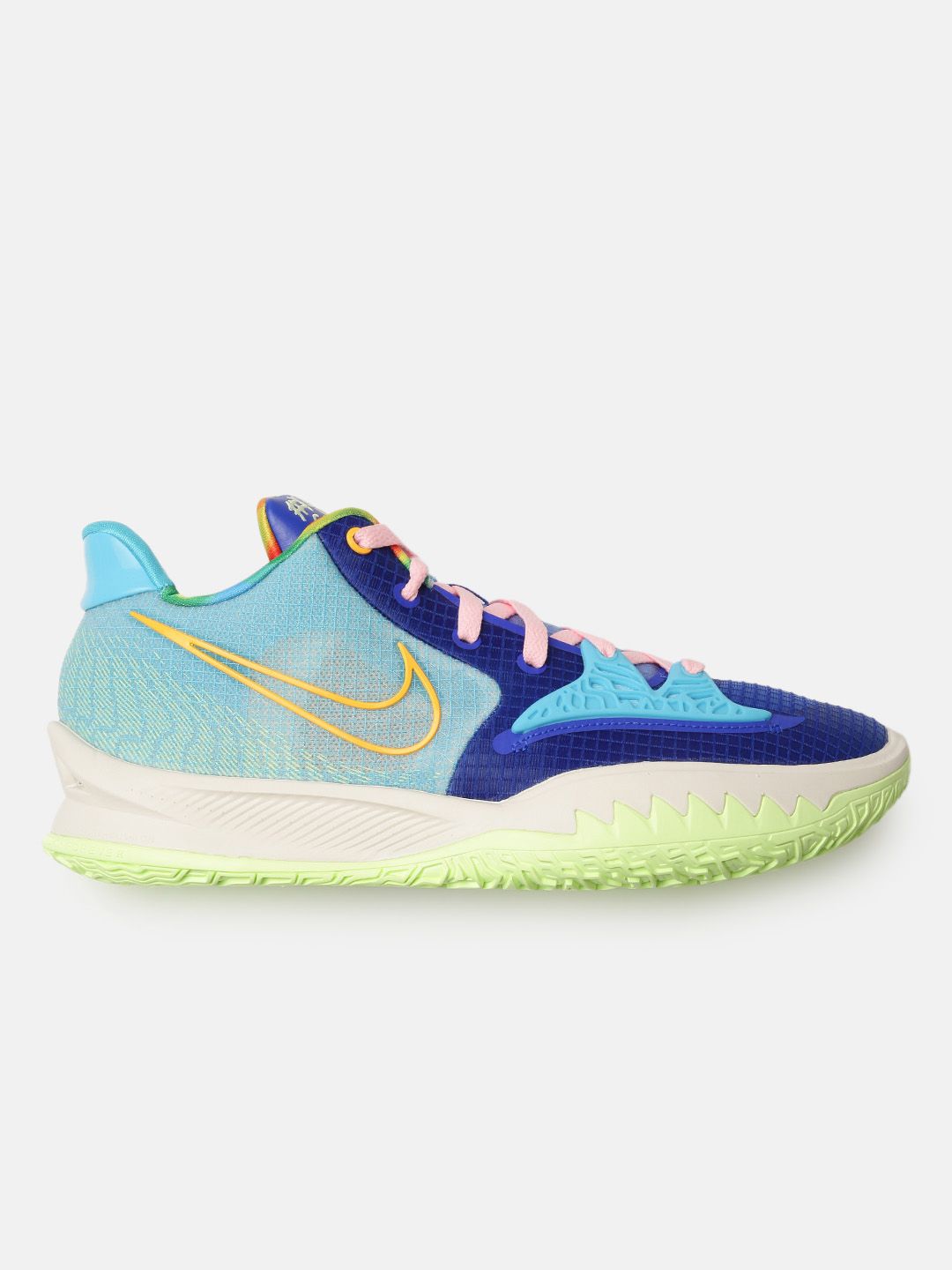 Buy Nike Unisex Blue Solid Air Zoom Kyrie Low 4 EP Basketball