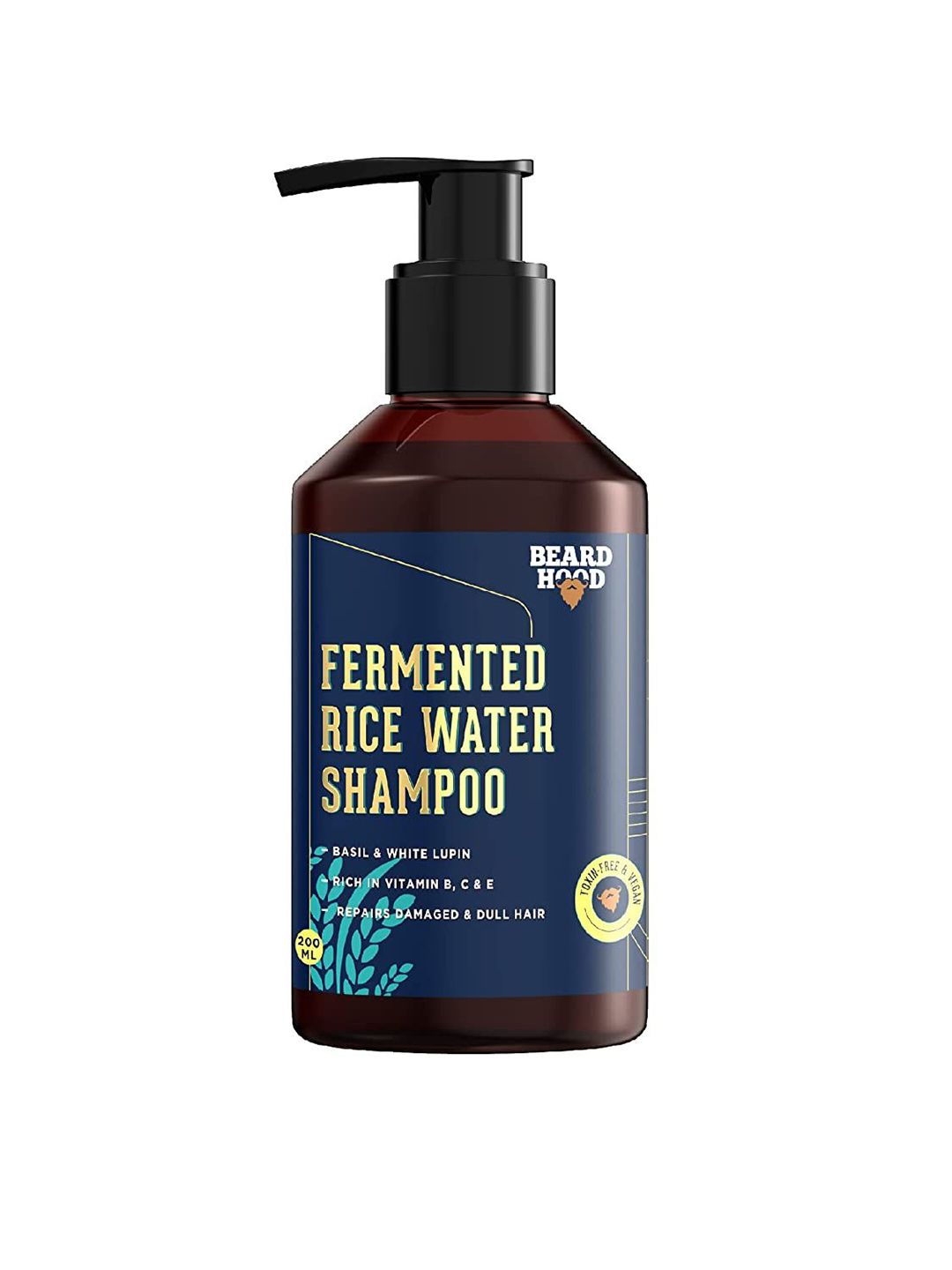 Beardhood Fermented Rice Water Shampoo 200ml Price in India
