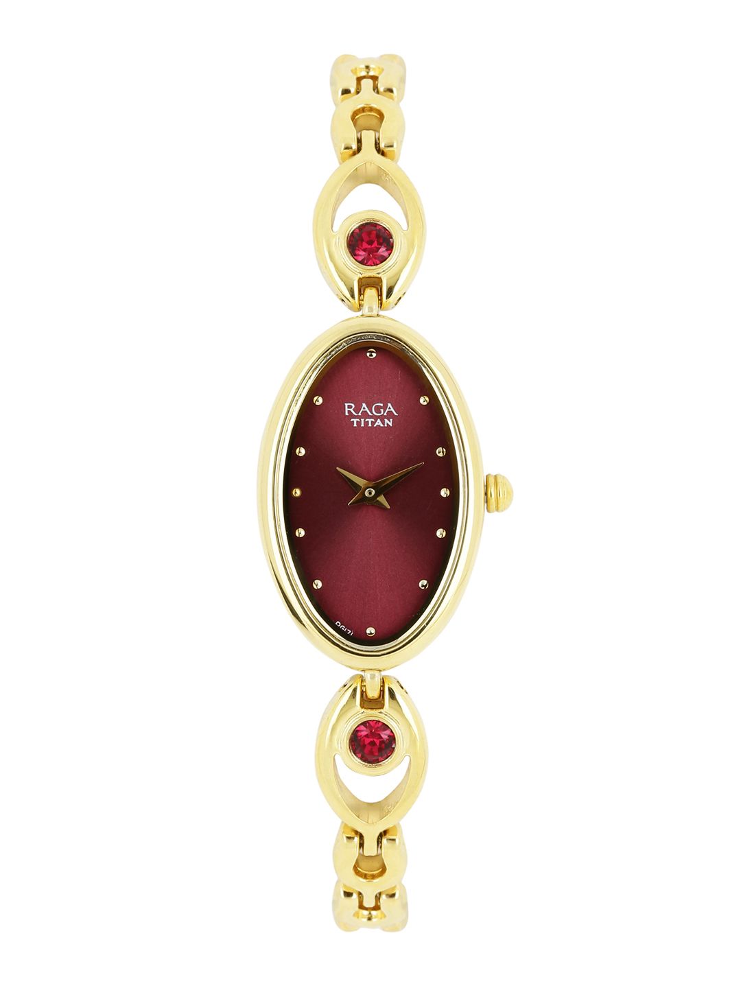 Titan Raga Women Burgundy Dial Watch 2527YM03 Price in India