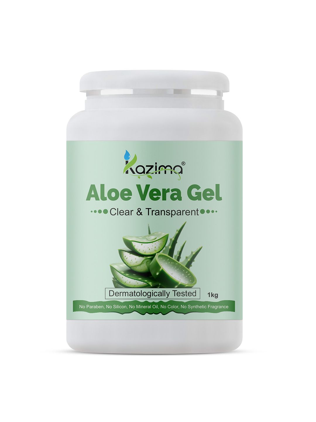 KAZIMA Aloe Vera Gel for Skin & Hair - 1kg