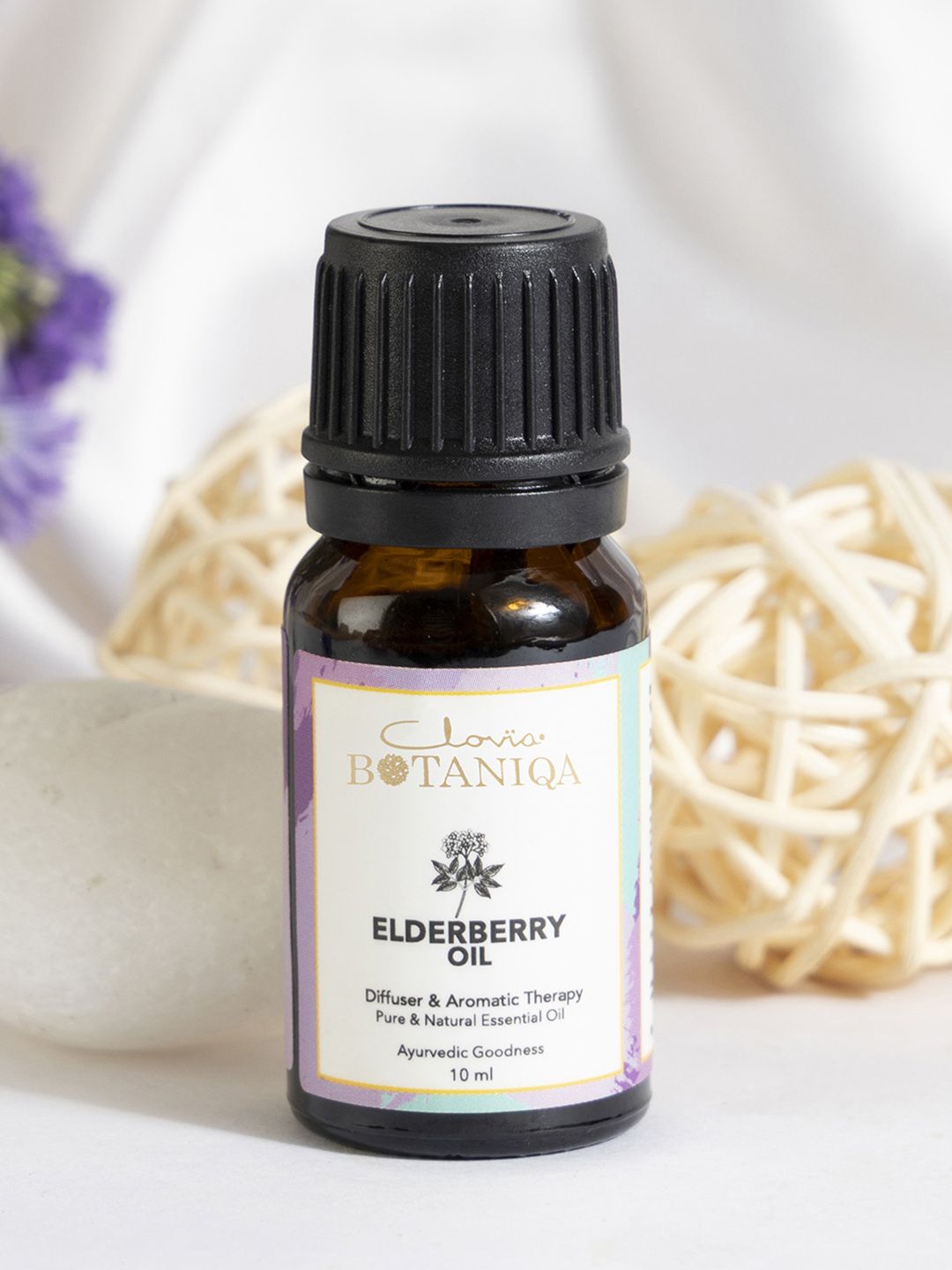 Clovia Botaniqa Transparent Skin Hair &  Aroma Therapy Elderberry Essential Oil 10ml Price in India