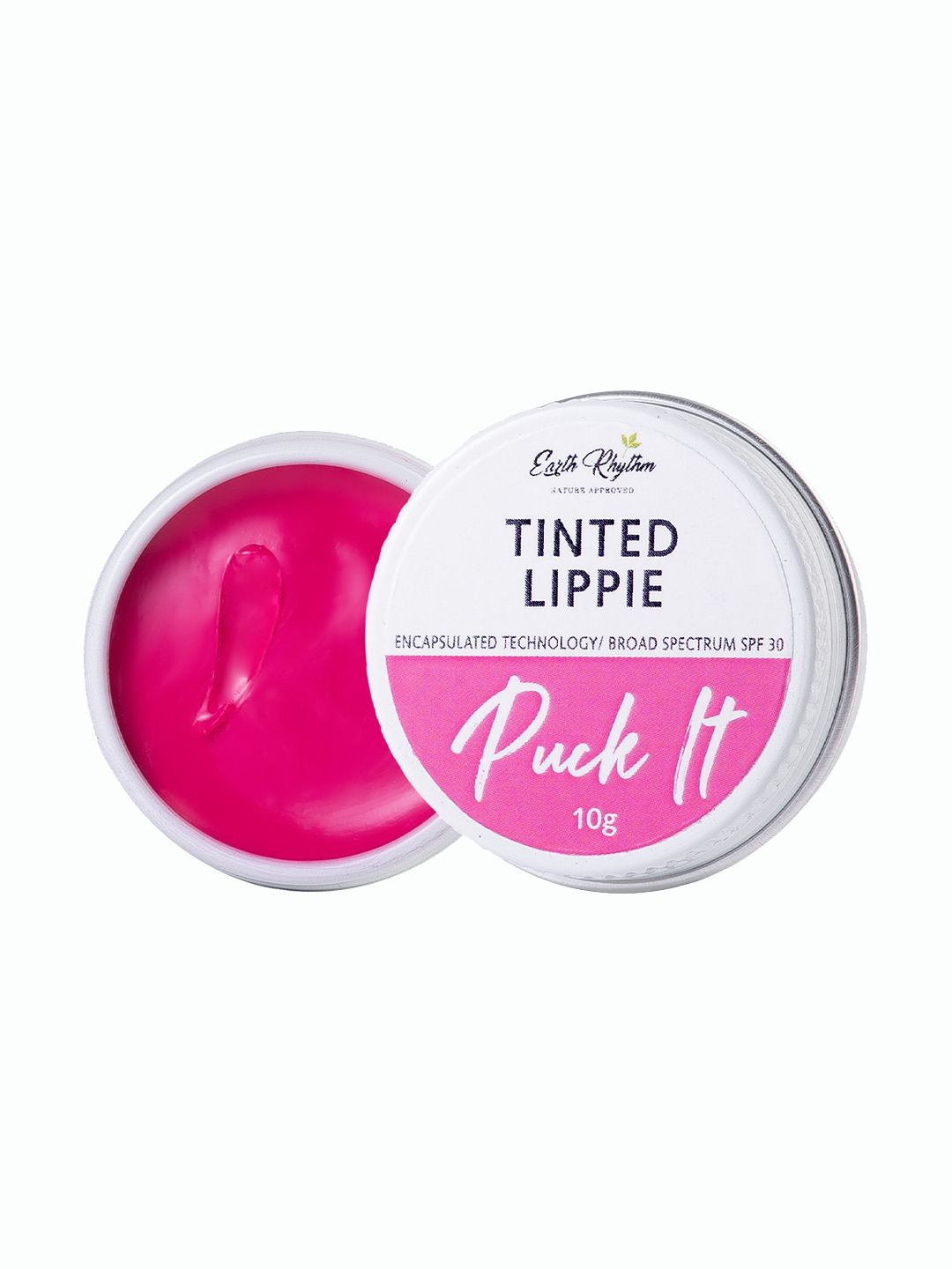 Earth Rhythm Women Tinted Lippie SPF 30 Lipstick - Pretty Pout #d6016b Price in India
