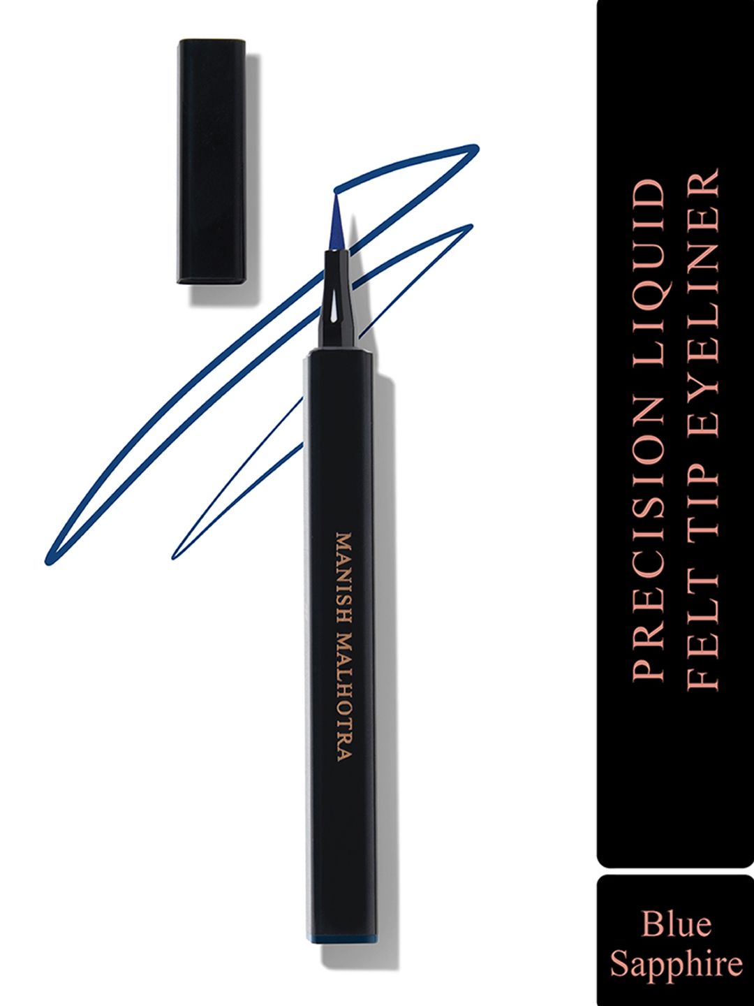 MyGlamm Manish Malhotra Beauty Precision Liquid Eyeliner - Blue Sapphire Price in India