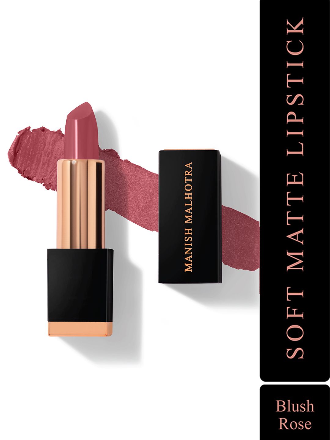 Manish Malhotra Beauty By MyGlamm  Soft Matte Lipstick-Blush Rose-4g Price in India