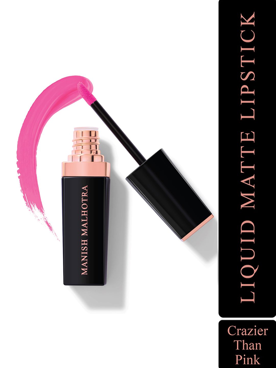 Manish Malhotra Beauty By MyGlamm  Liquid Matte Lipstick-Crazier Than Pink-7g Price in India