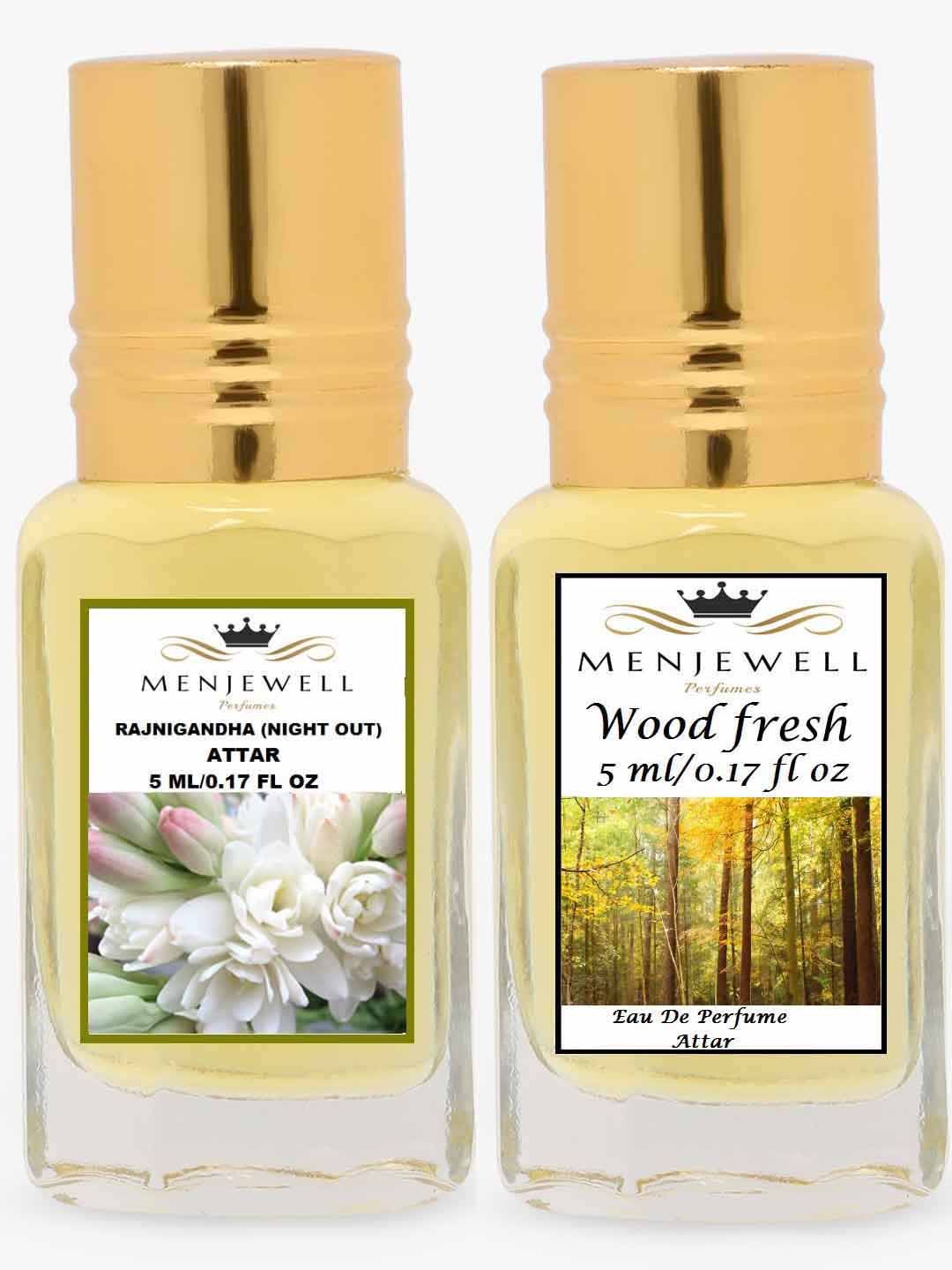 Menjewell Rajnigandha Wood Fresh Attar 100gm