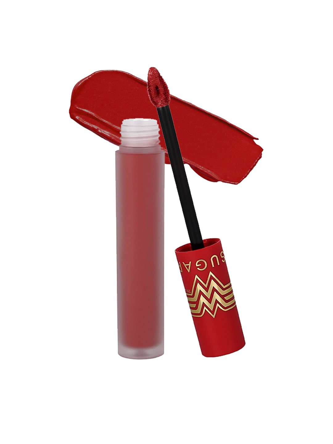 SUGAR X Wonder Woman 24-Hr Lip Lacquer - 02 Firezoid Price in India