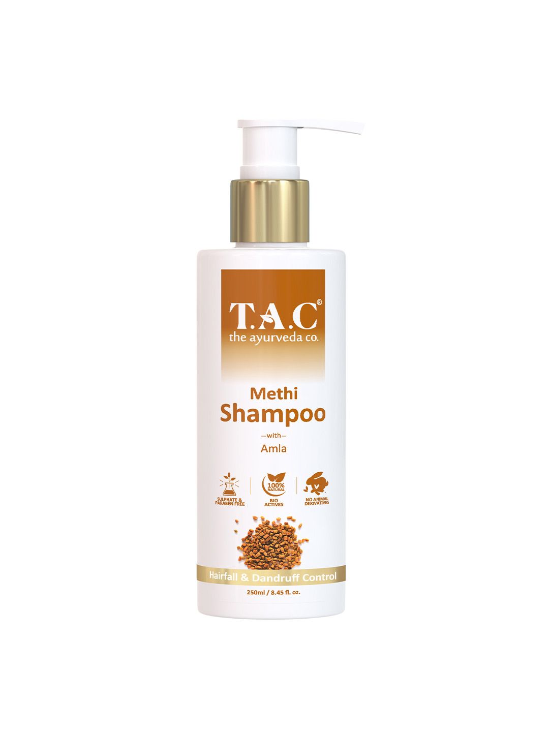 TAC - The Ayurveda Co. Hair Shampoo for Hair Fall with Methi, Bhringraj, Amla & Keratin Price in India