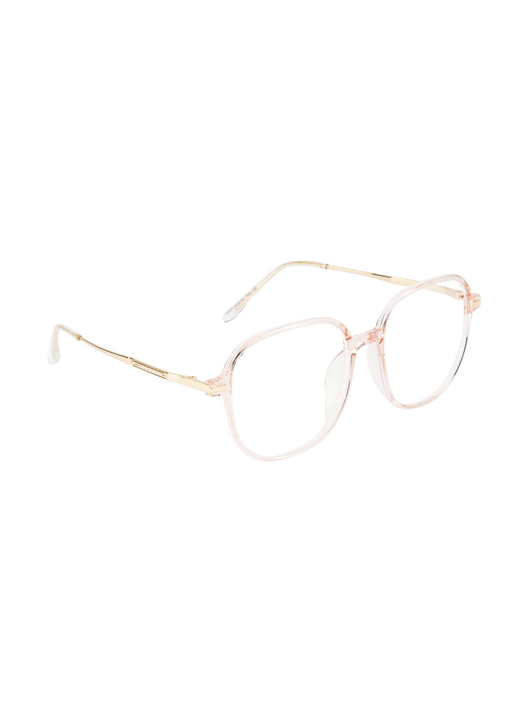 Ted Smith Unisex Pink & Gold-Toned Full Rim Round Frames Price in India