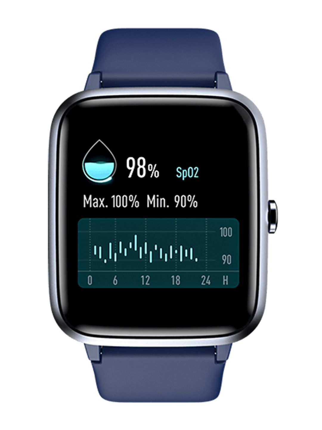 Noise ColorFit Pro 2 Oxy Smartwatch - Royal Blue Price in India