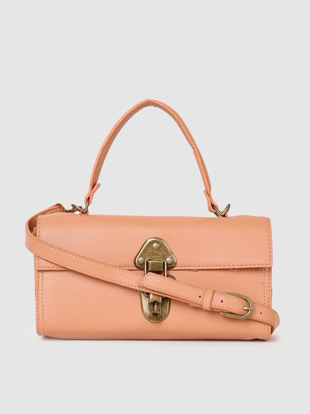 Baggit Peach-Coloured L IMPALA SHEEP 8 SS Handheld Bag Price in India