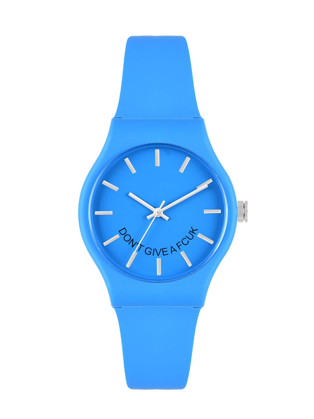 FCUK Unisex Blue Analogue Watch FC175U Price in India