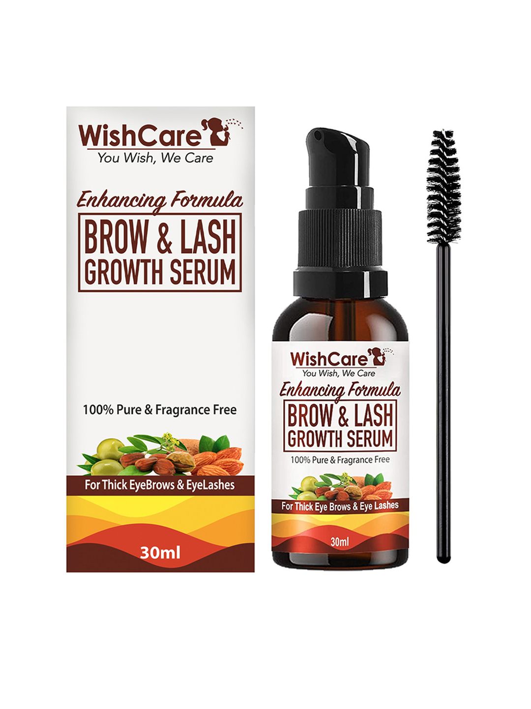 WishCare Brow & Lash Growth Serum with Applicator 30 ml