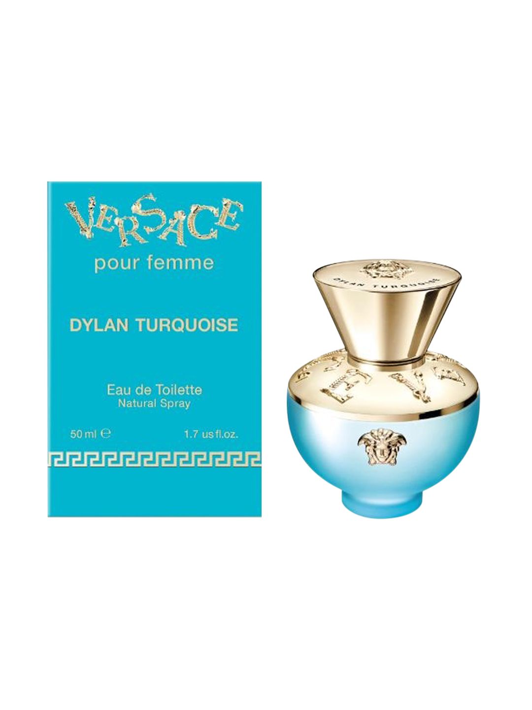 Versace Dylan Turquoise Natural Spray Eau De Toilette 50 ml Price in India
