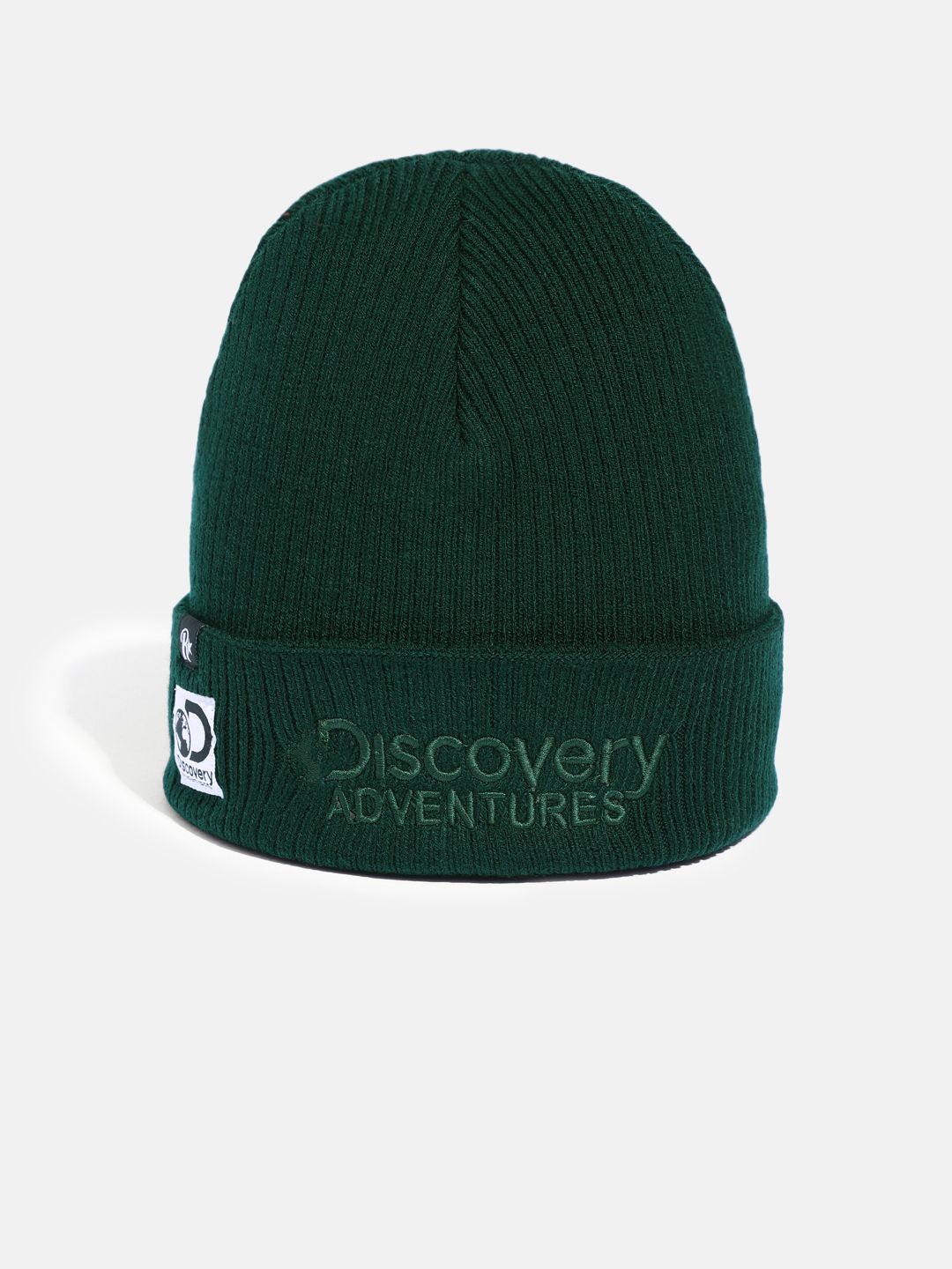 Buy Roadster x Discovery Adventures Unisex B.Green Beanie - Caps