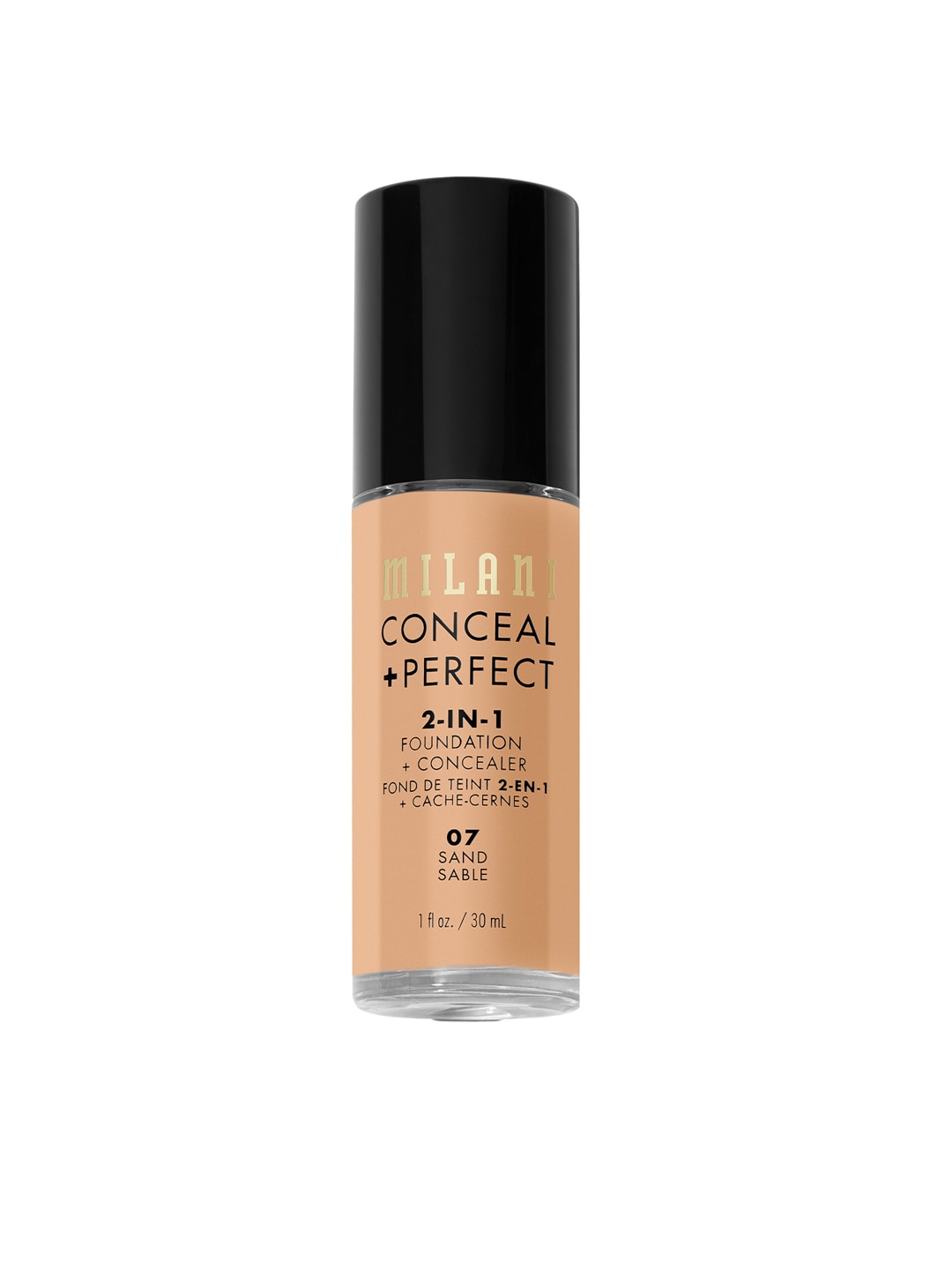 MILANI Conceal Perfect 2-in-1 Foundation & Concealer - Sand 07 Price in India