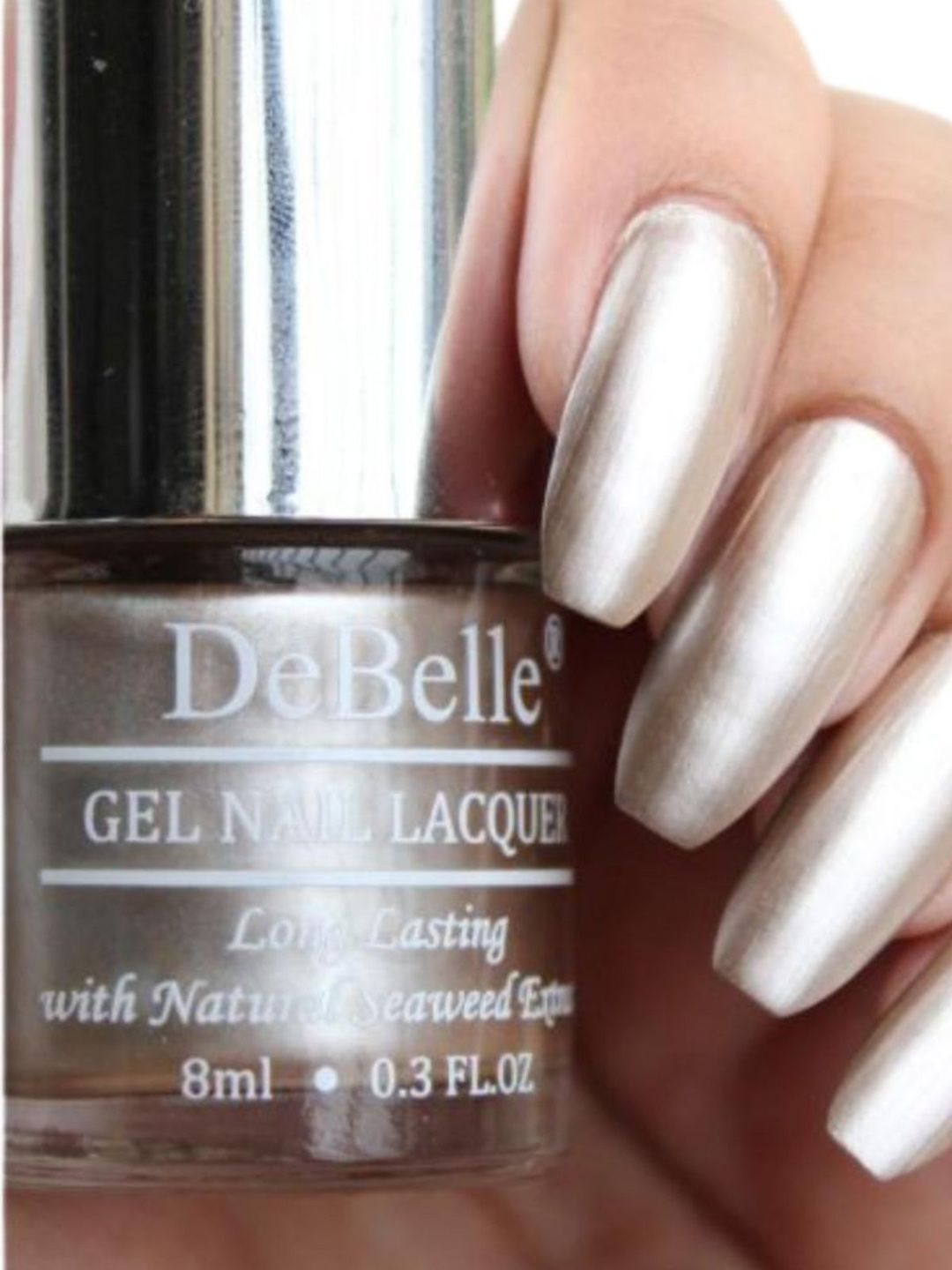 DeBelle Gel Nail Lacquer - Chrome Beige 8 ml