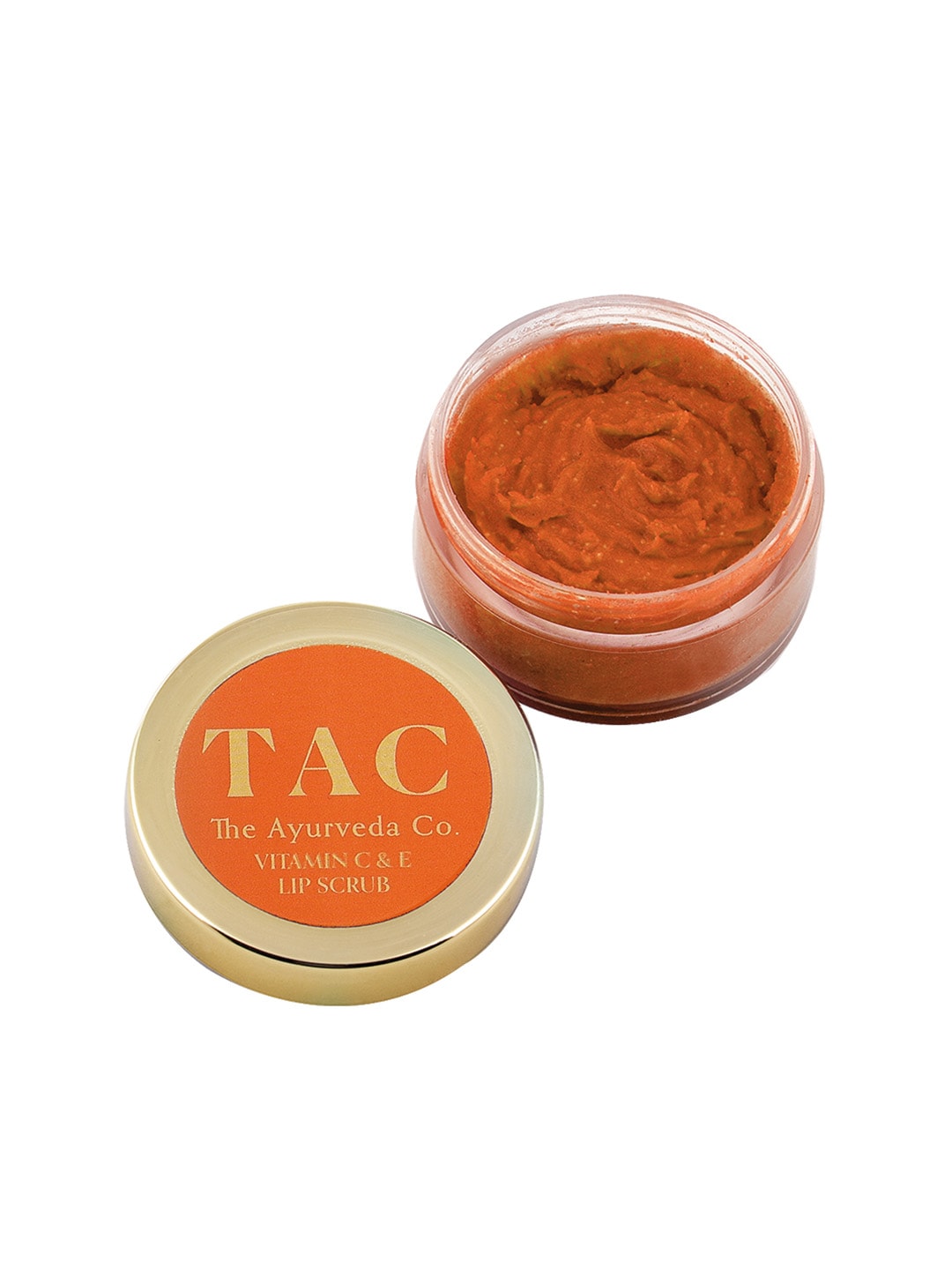 TAC - The Ayurveda Co. Vitamin C, E & Orange Lip Scrub for Dark, Dry & Chapped Lips Price in India