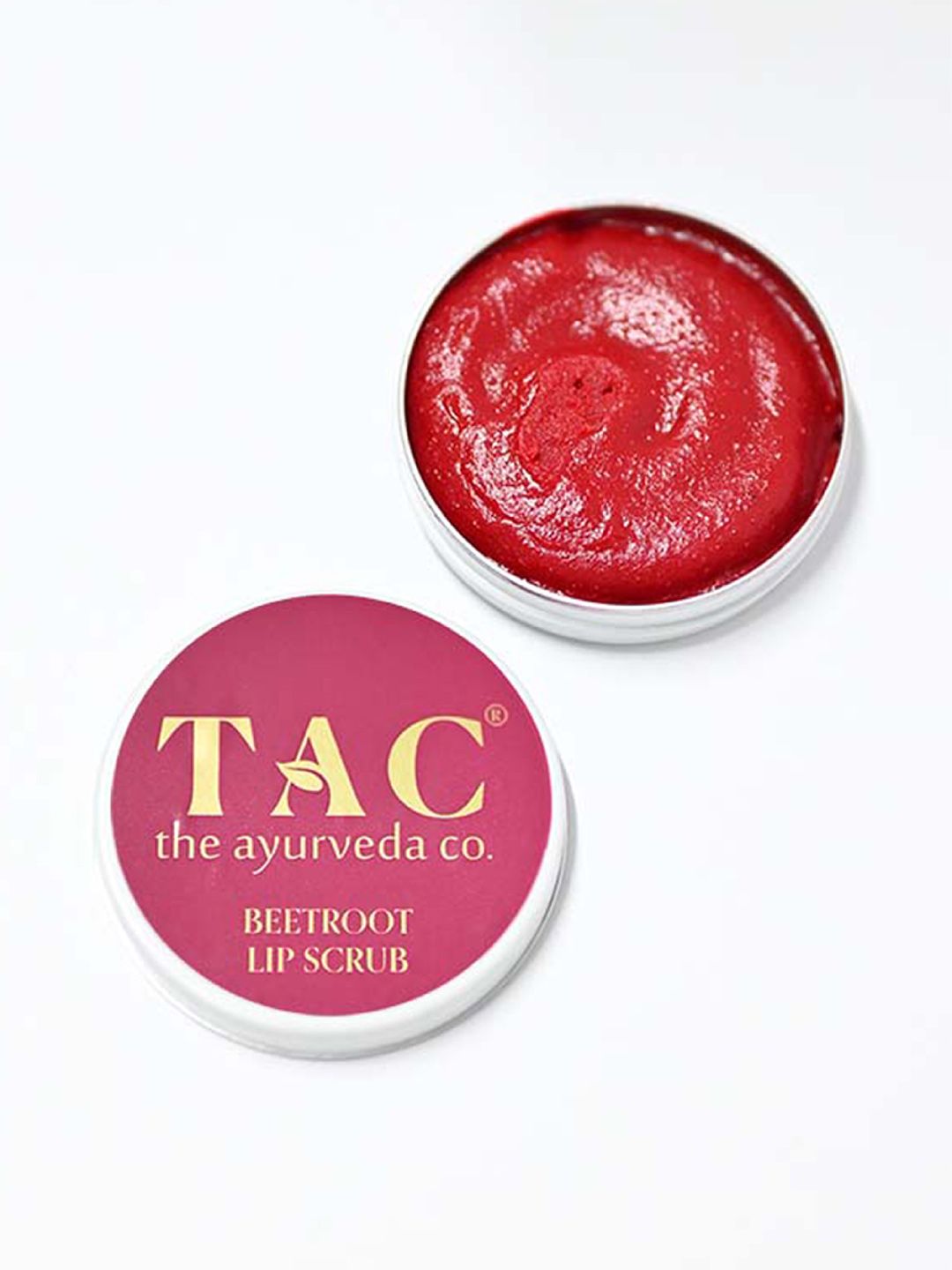 TAC - The Ayurveda Co. Beetroot Lip Scrub for Dark, Dry & Chapped Lips with Coconut Oil Price in India