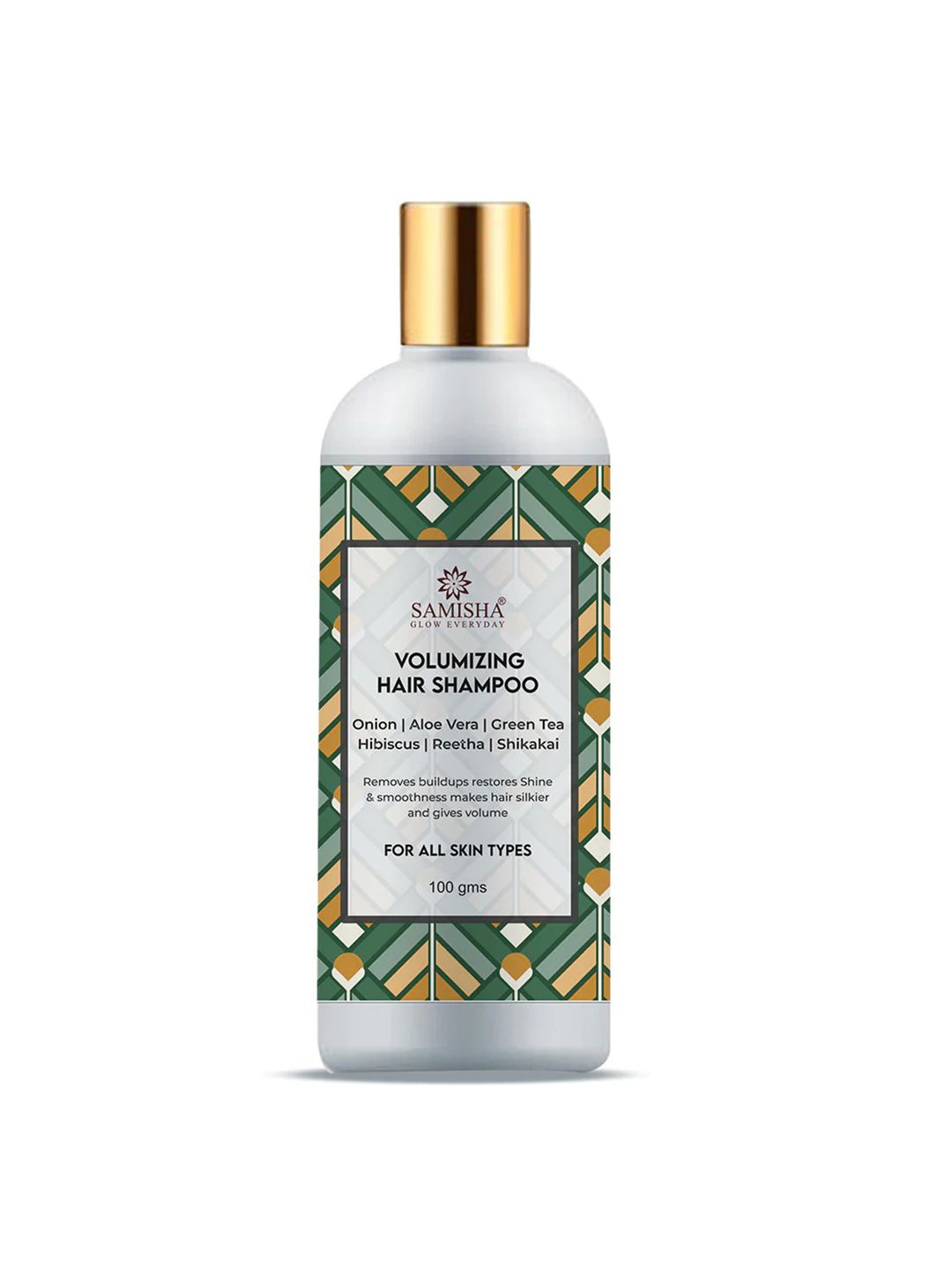 SAMISHA Organic Onion Shampoo - Hairfall Control, Dandruff Free - 200 ml