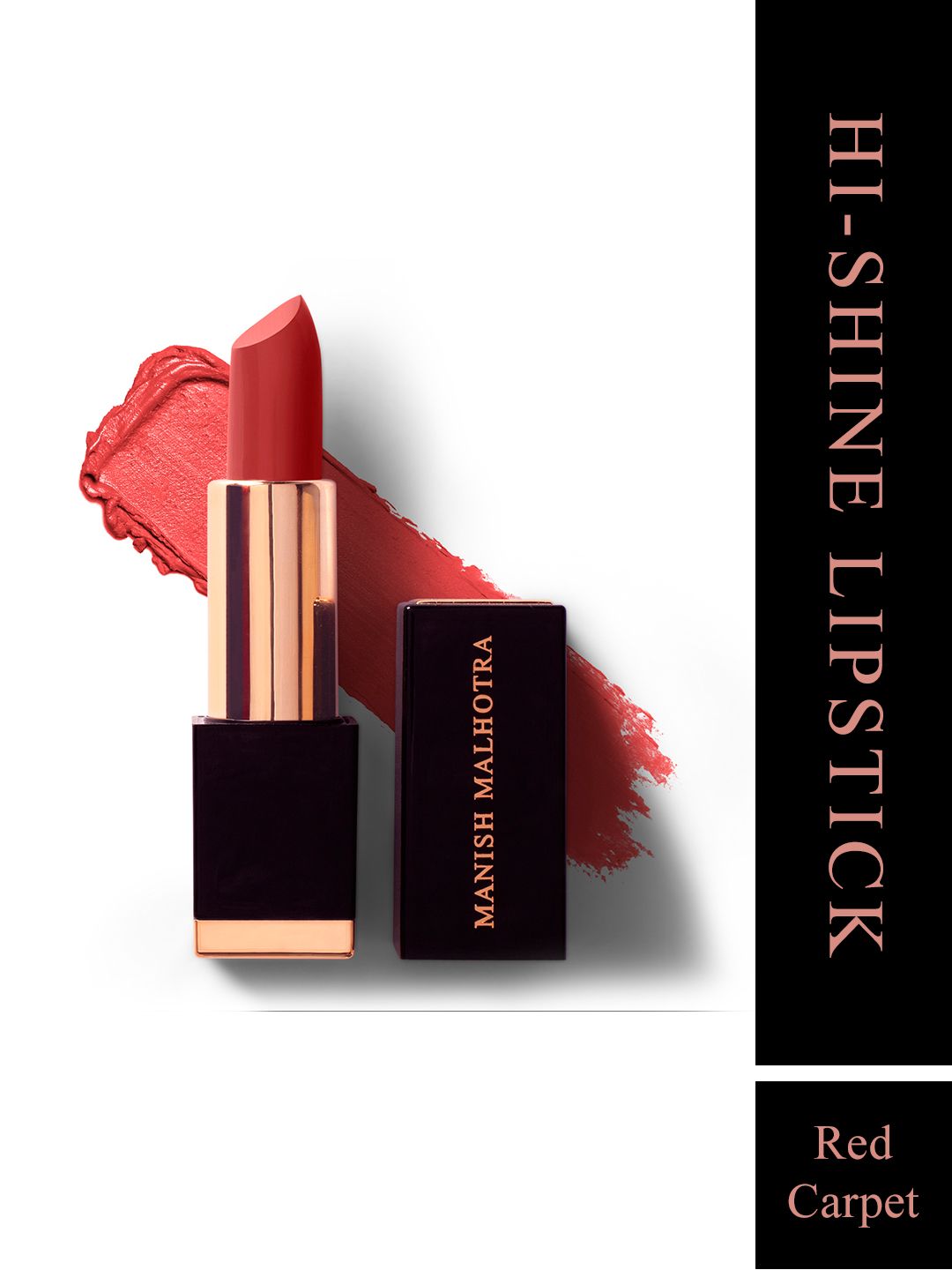 MyGlamm Manish Malhotra Beauty Hi-Shine Lipstick-Red Carpet-4g Price in India
