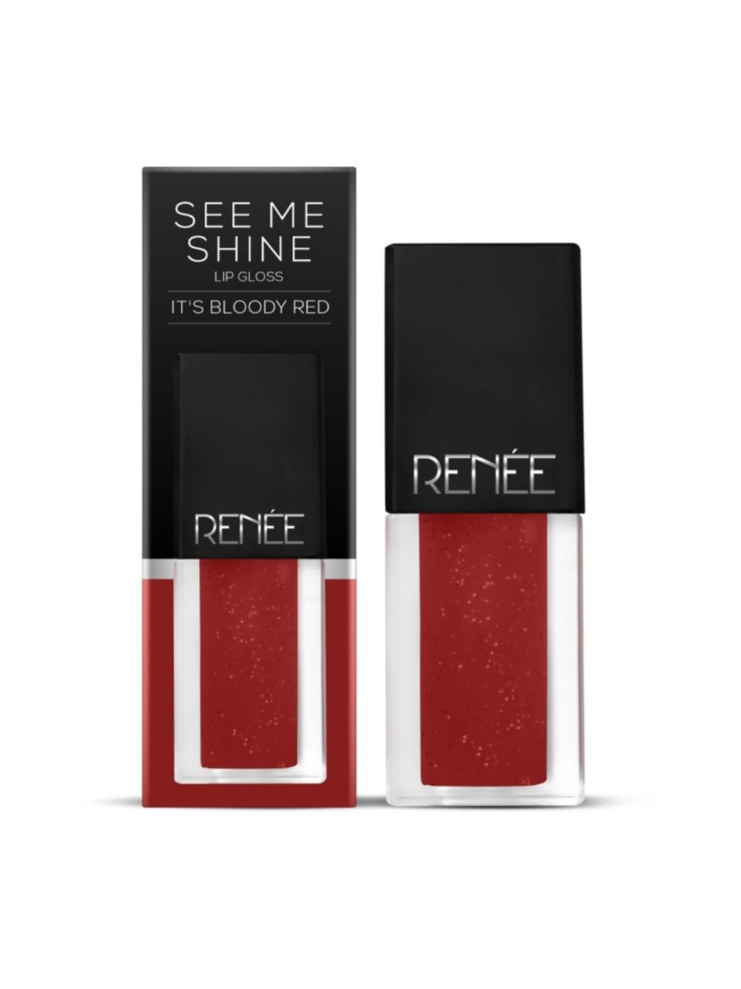 Renee See Me Shine Lip Gloss - Its Bloody Red 2.5ml Price in India