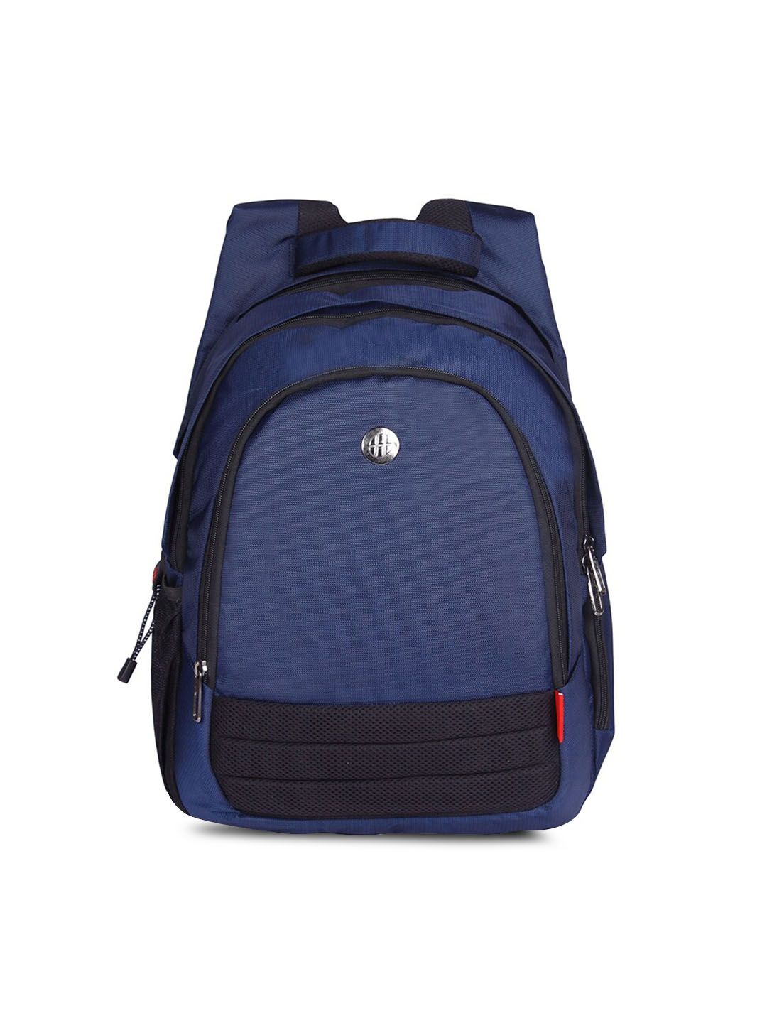 Harissons Navy Blue & Black Laptop Backpack Price in India