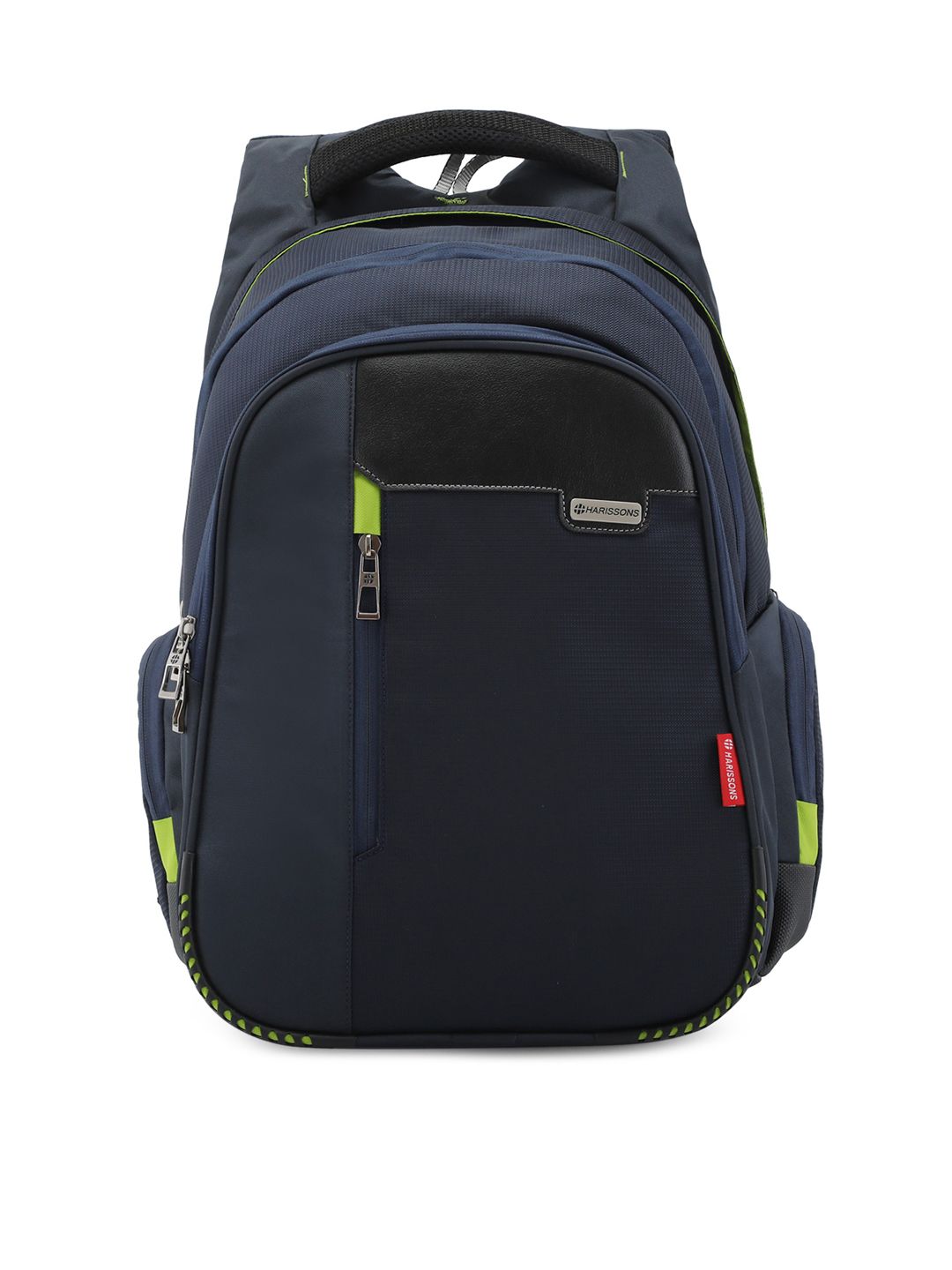 Harissons Navy Blue & Black 15 Inch Laptop Backpack Price in India