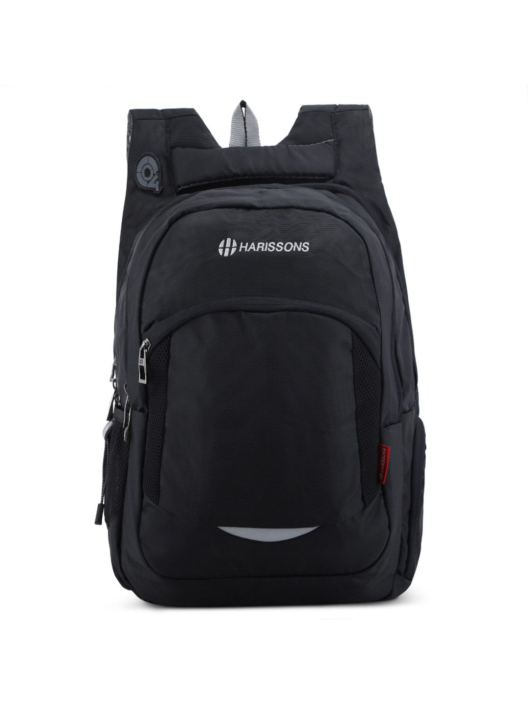 Harissons Unisex Black Colourblocked Backpack Price in India