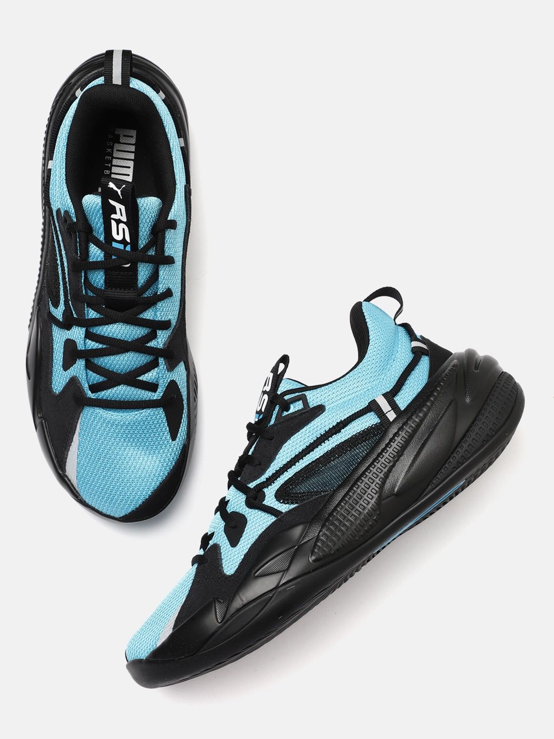 Buy PUMA Hoops Unisex Blue & Black RS-DREAMER Basketball Shoes