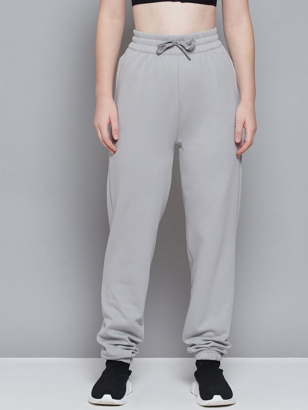 Reebok Women Grey Performance Training Joggers Price in India