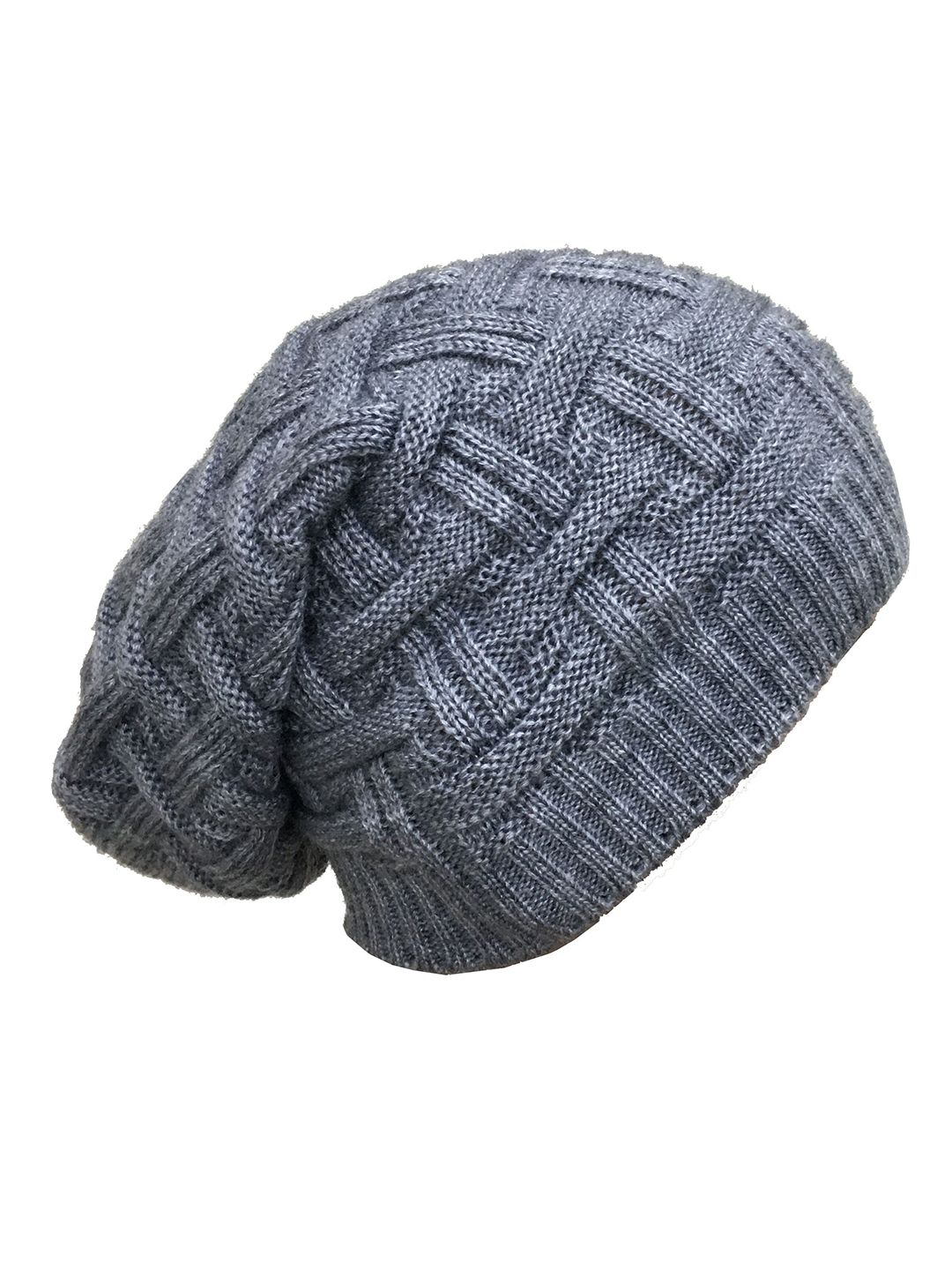 Gajraj Unisex Grey Beanie Price in India