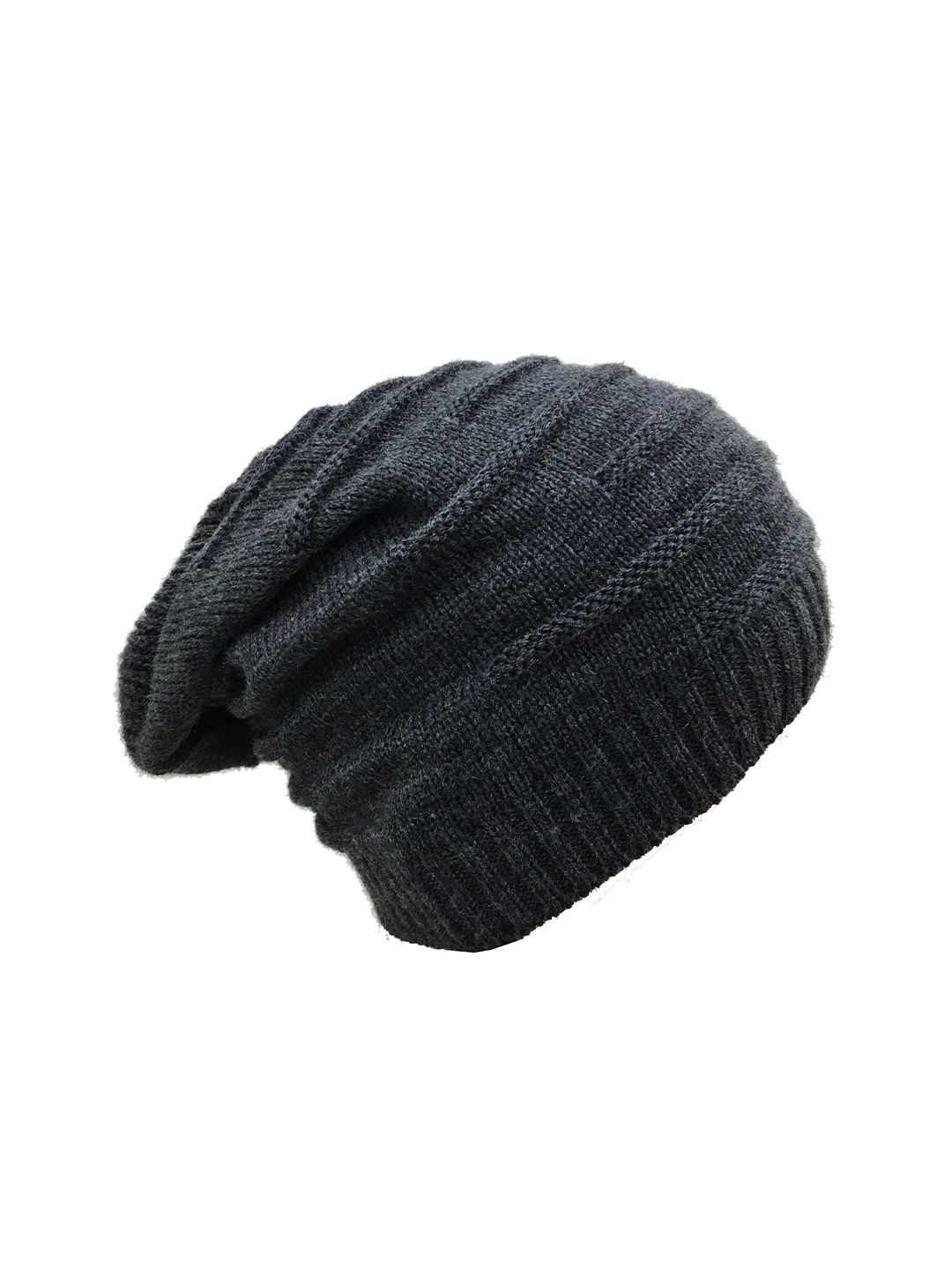 Gajraj Unisex Grey Melange Beanie Price in India