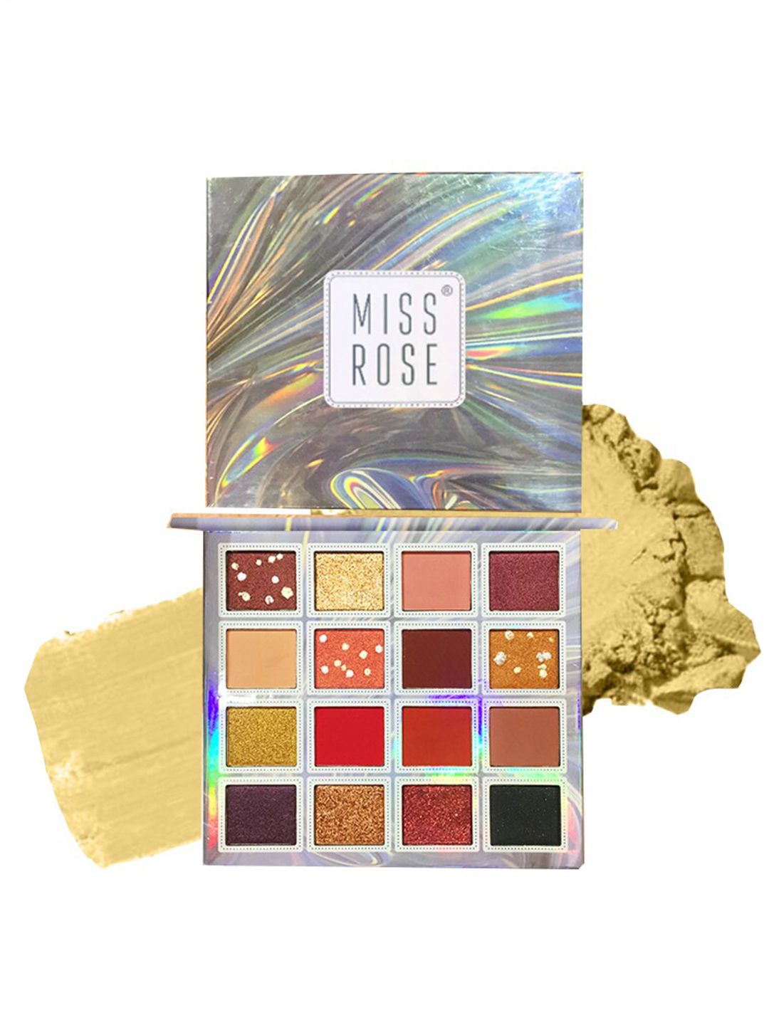 MISS ROSE Multi-color 3D Eyeshadow Palette- 7001-011 02 Price in India