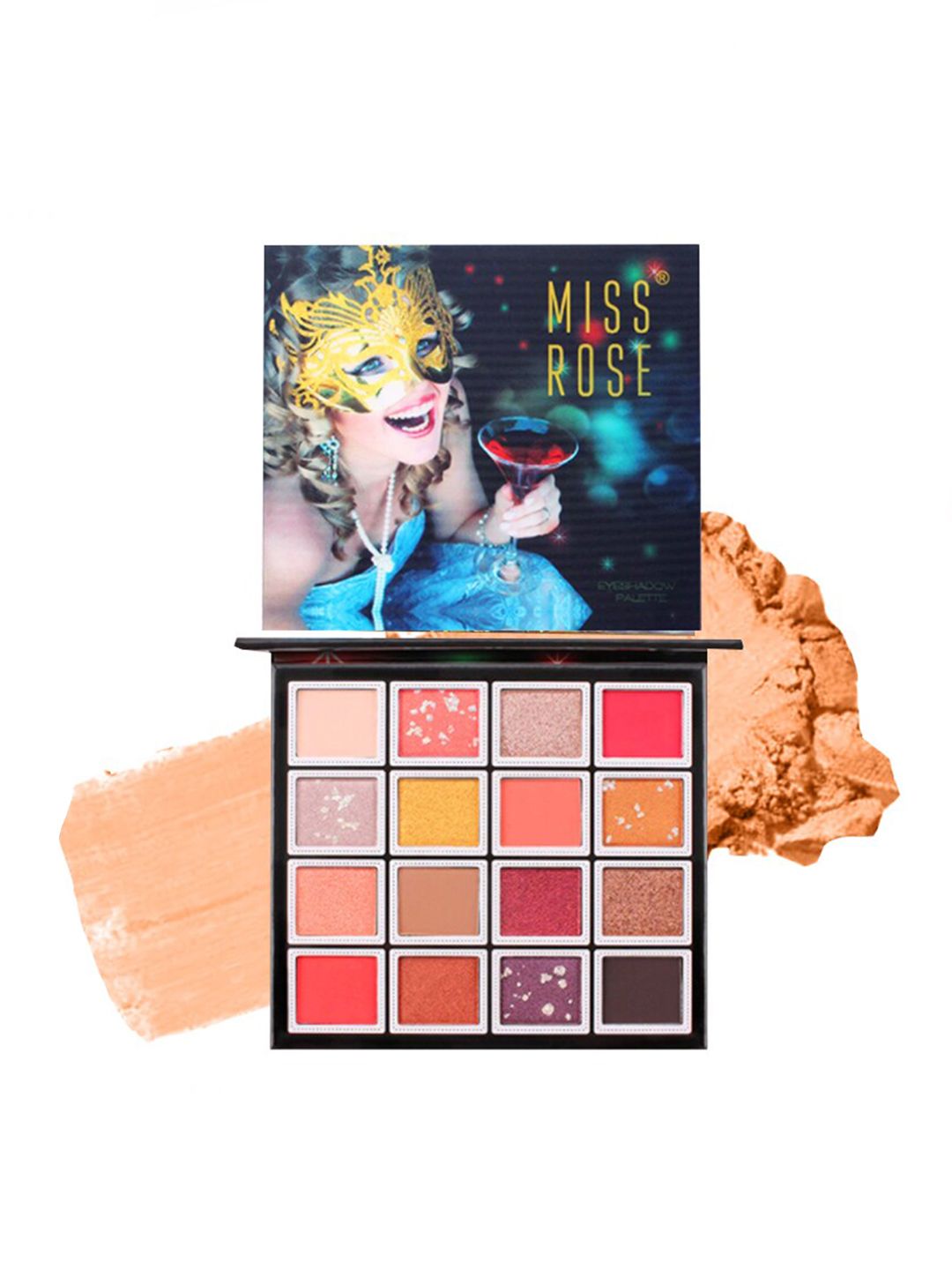 MISS ROSE Multi-color 3D Eyeshadow Palette- 7001-011 03 Price in India