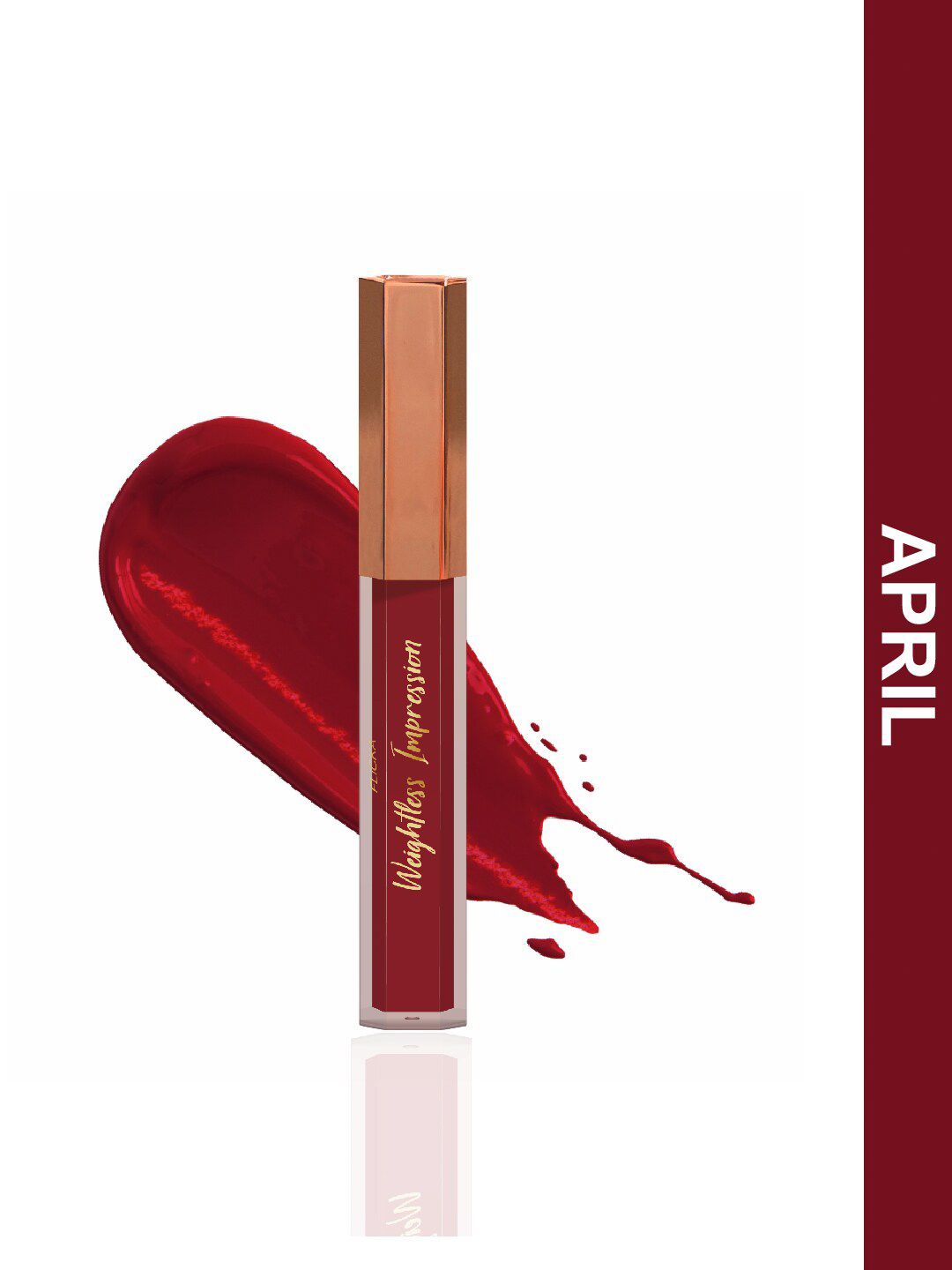 FLiCKA Weightless Impression Matte Liquid Lipstick - April 04 Price in India
