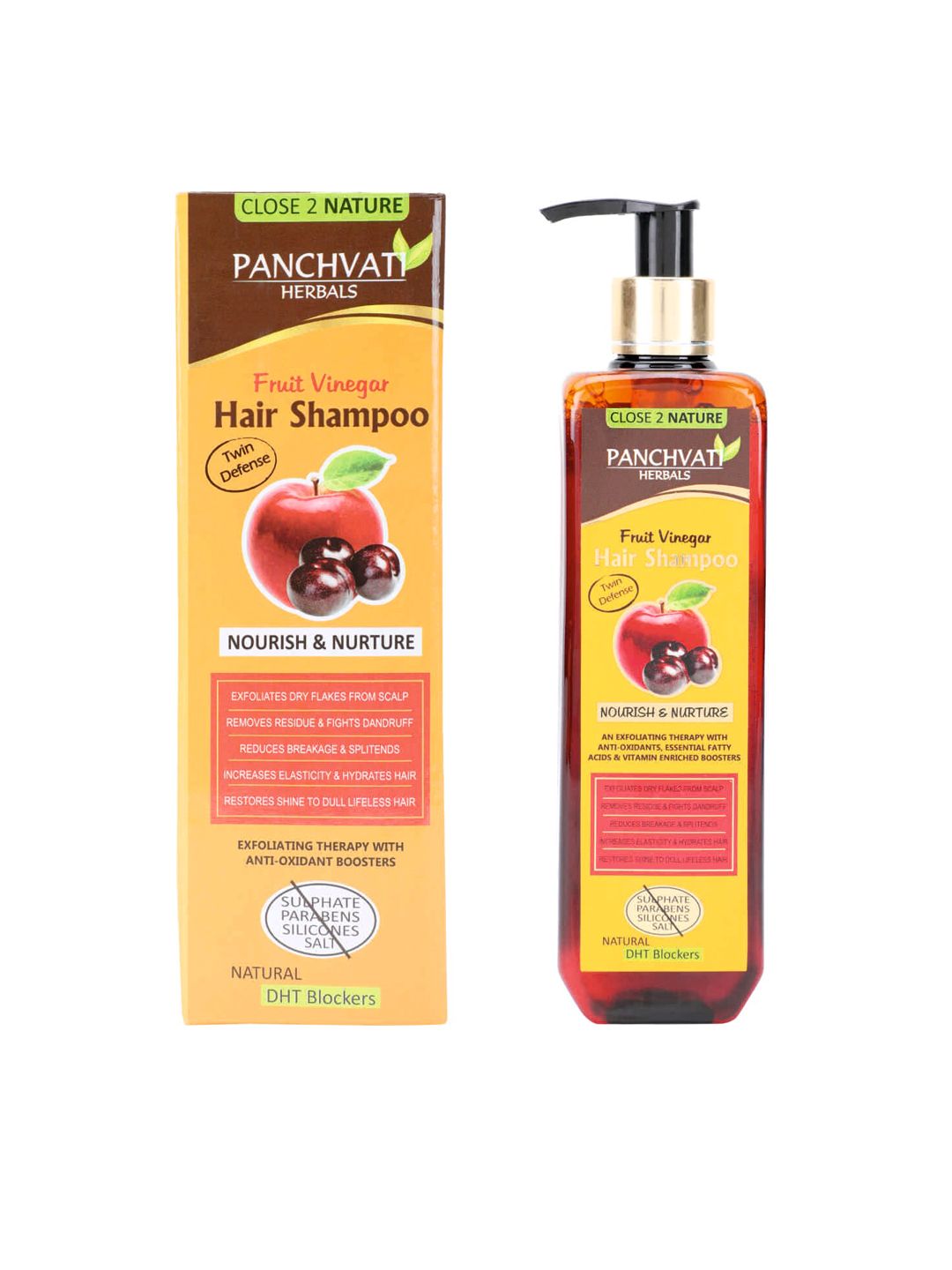 PANCHVATI HERBALS Unisex Fruit Vinegar Shampoo 300 ml Price in India