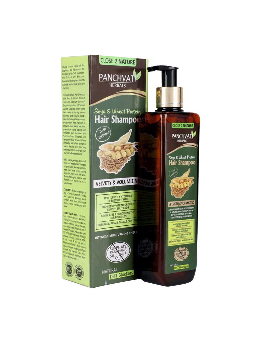 Panchvati Herbals Unisex Soya and Wheat Protein Shampoo 300 ml Price in India
