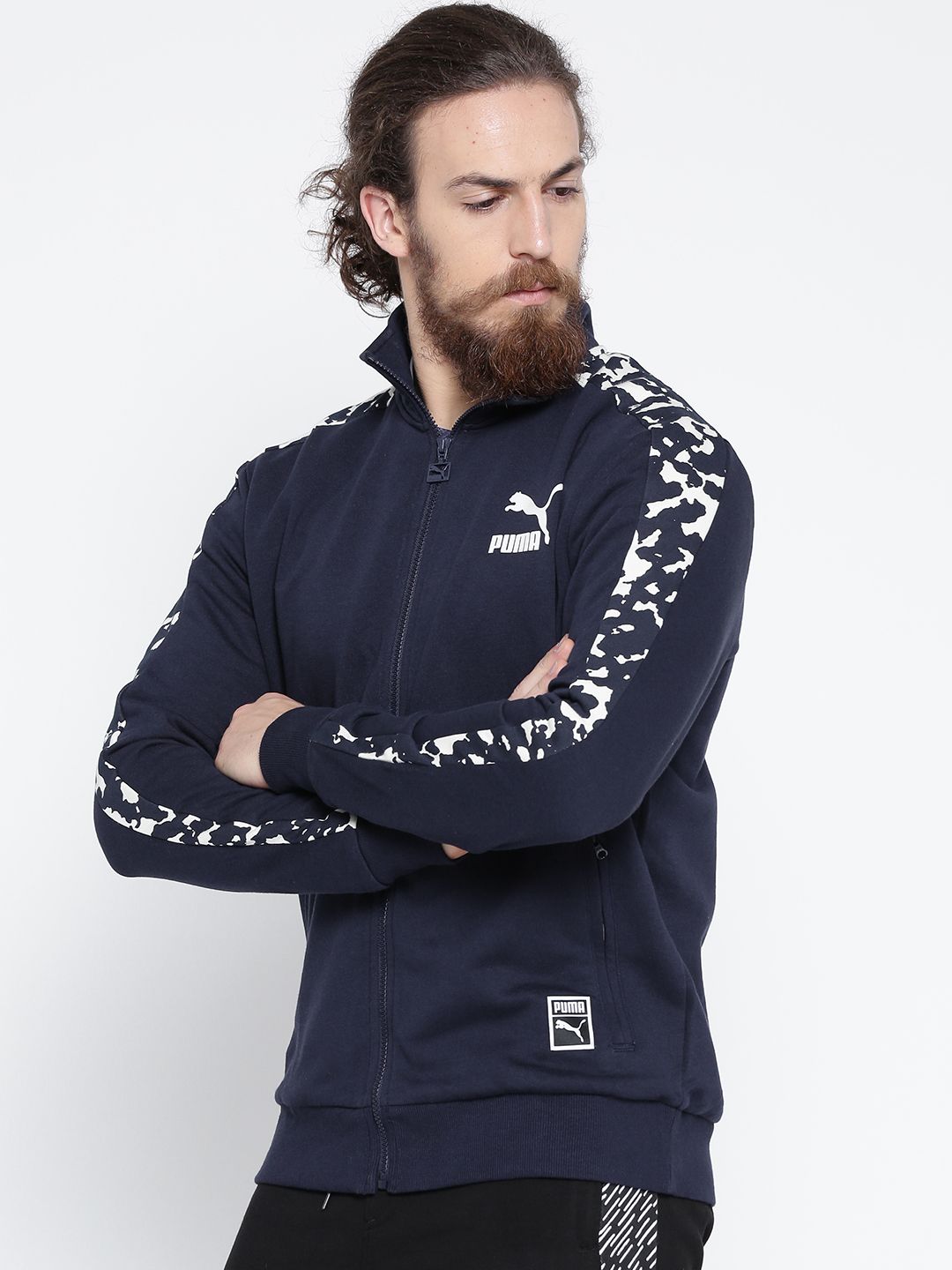 puma pullovers myntra