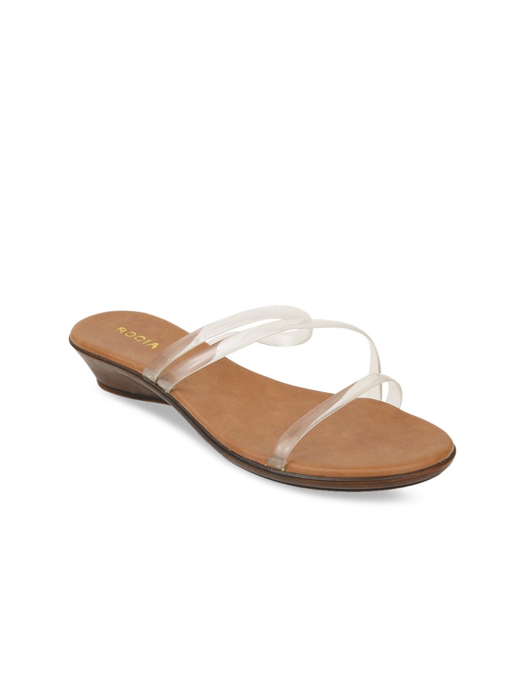 Rocia Women White Comfort Sandals Price in India