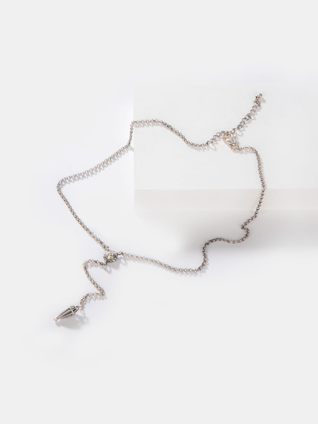 SHAYA Silver-Toned Silver Chain Price in India