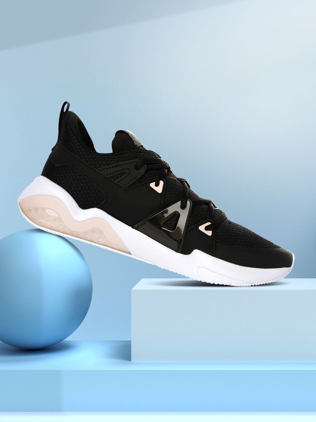 Puma Women Black Cell Fraction Running Shoes Price in India