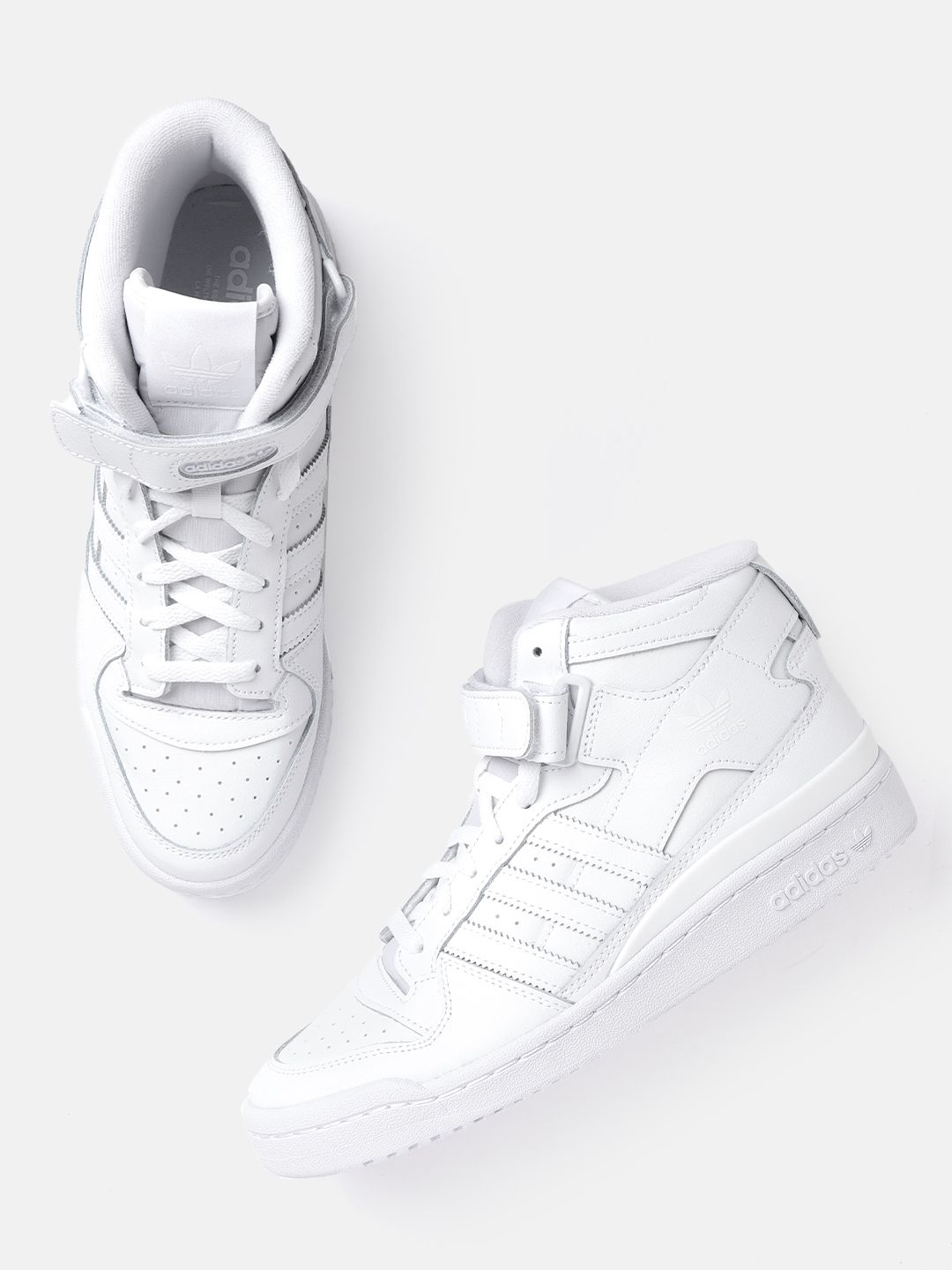 forum mid triple white