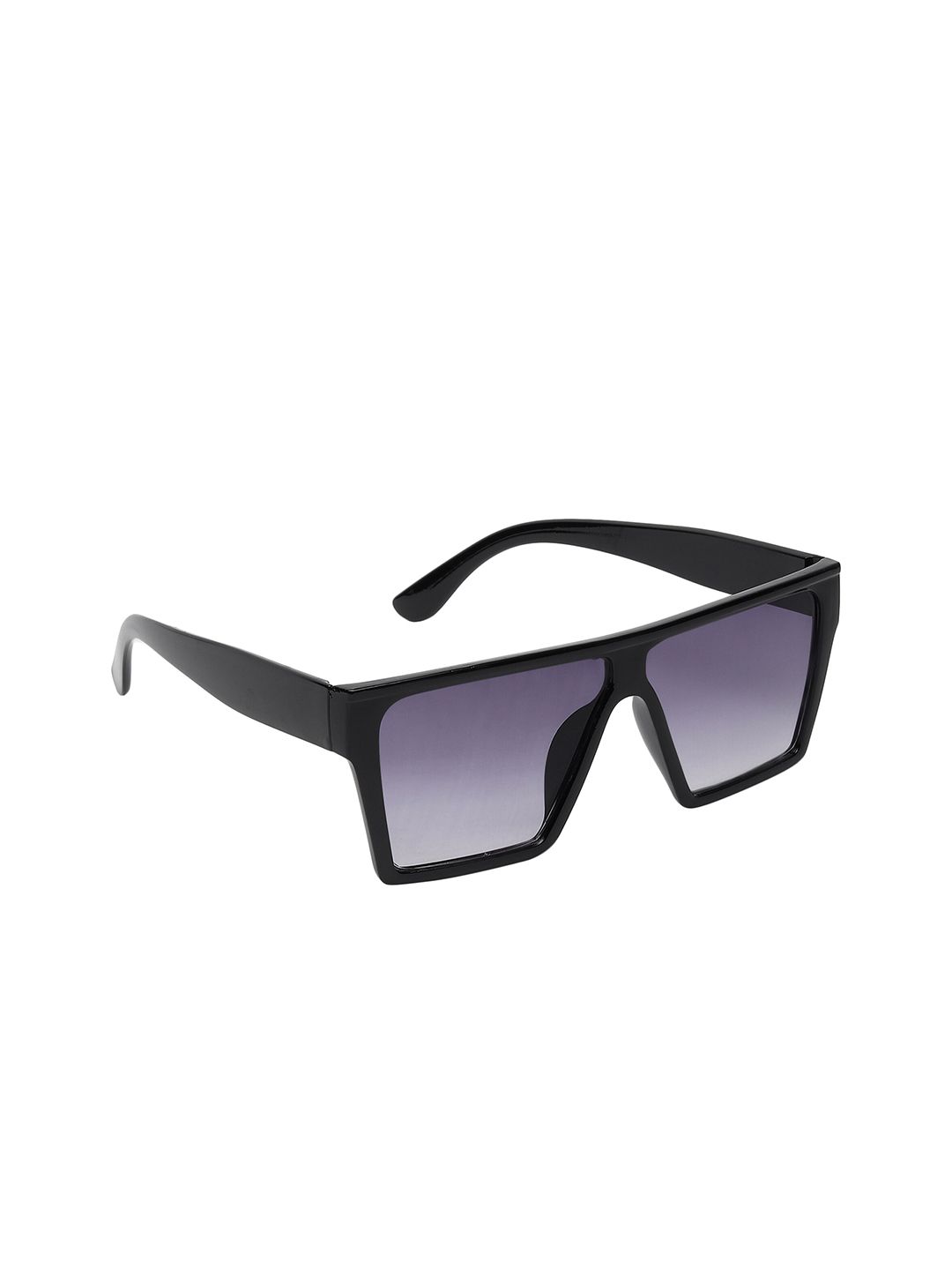 CRIBA Unisex Purple Lens & Black Full Rim Rectangle Sunglasses Price in India